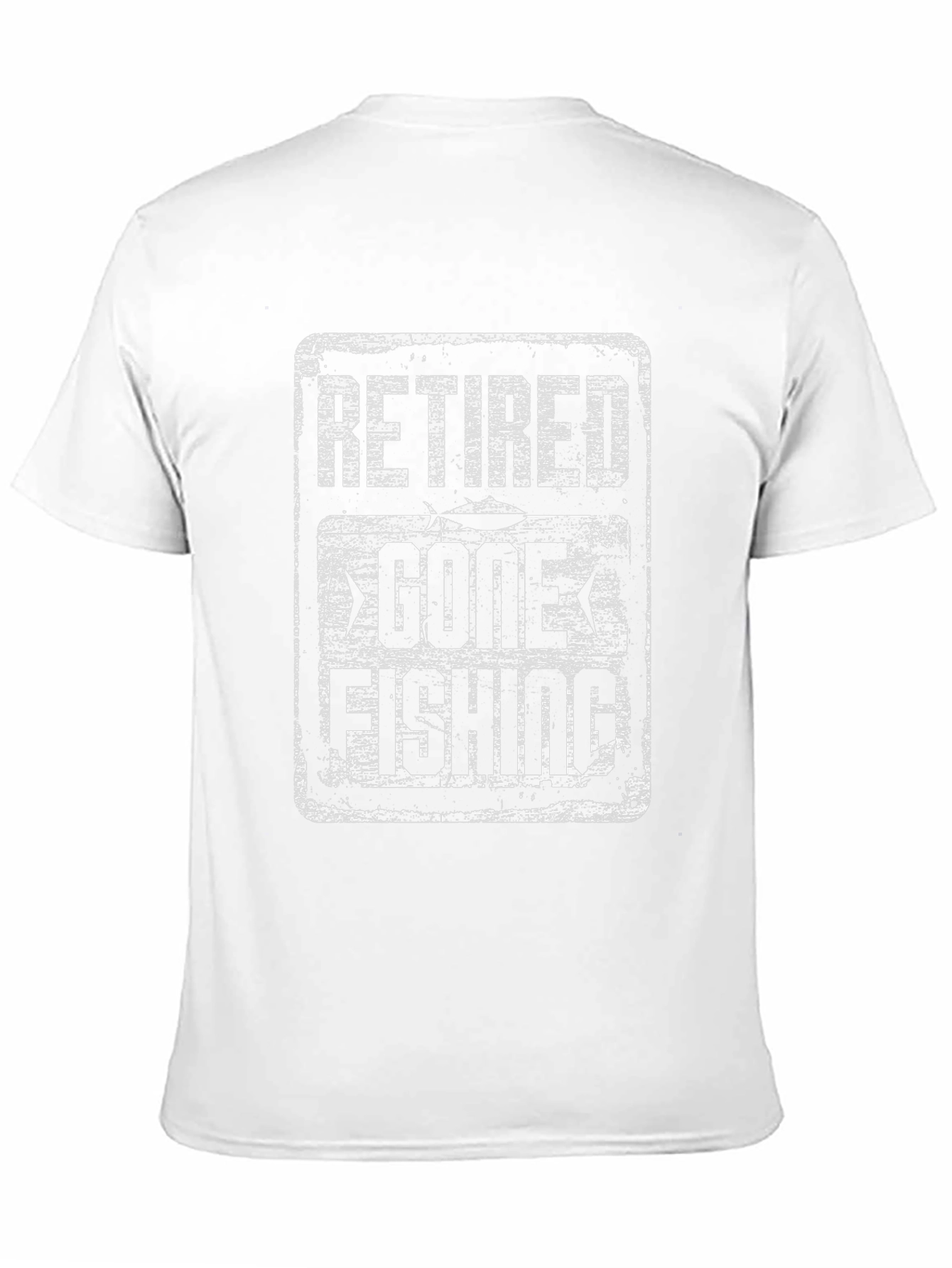 Retired Gone Fishing Graphic Tee