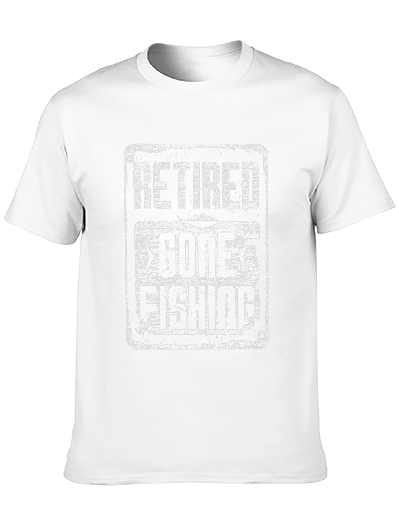 Retired Gone Fishing Graphic Tee