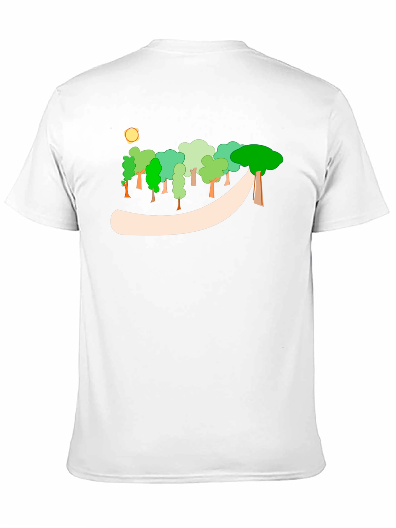 Cartoon Forest Graphic Tee