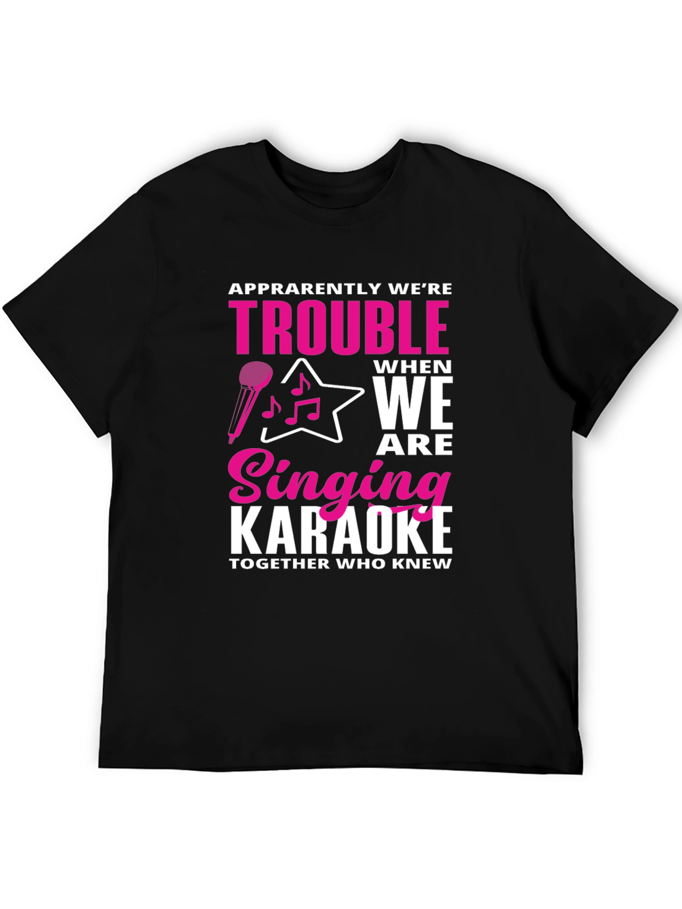 Karaoke Trouble Graphic Tee