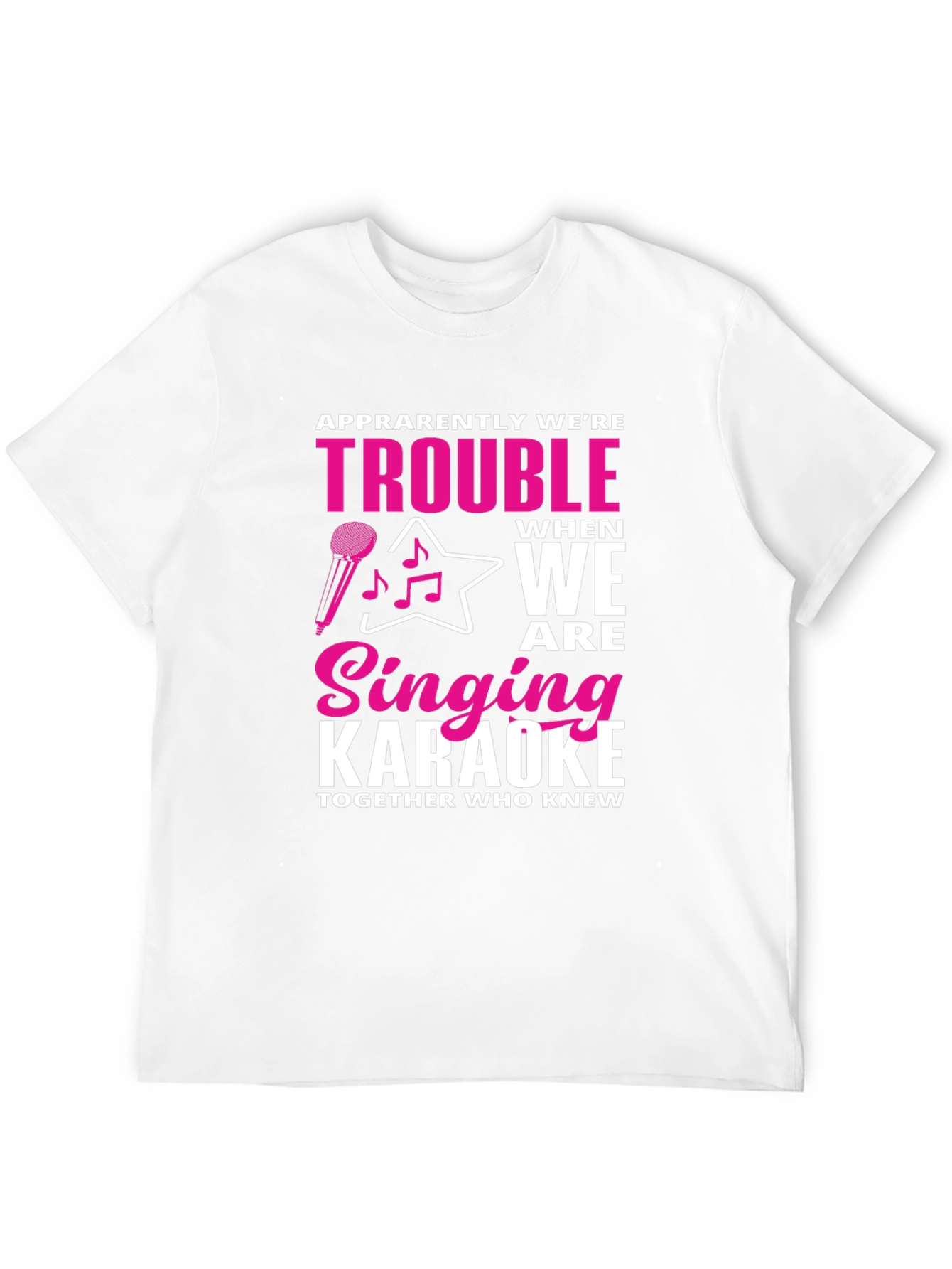 Karaoke Trouble Graphic Tee