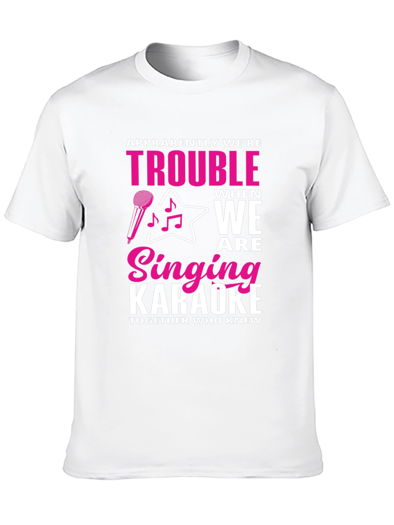 Karaoke Trouble Graphic Tee