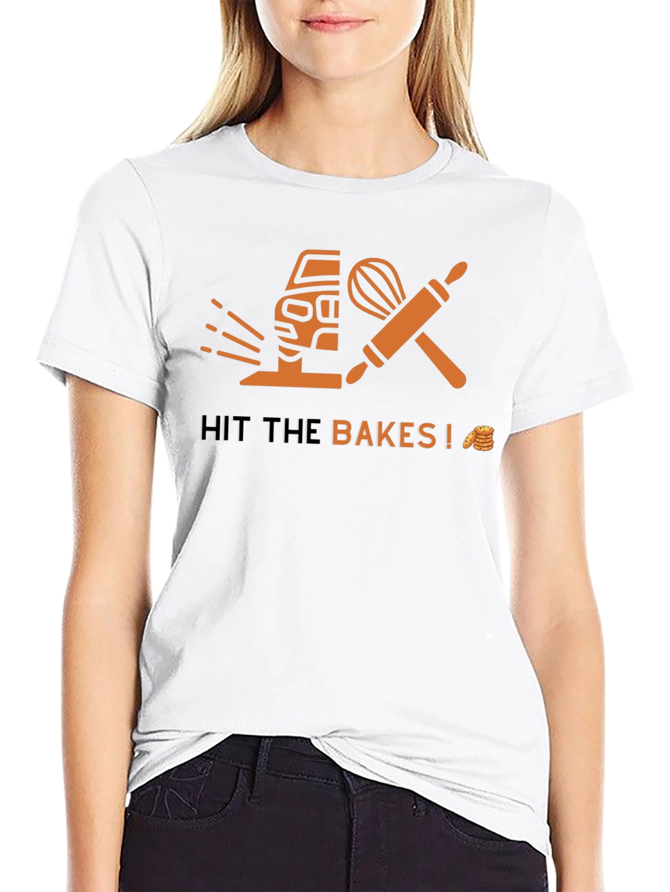 Hit the Bakes! Funny Car & Baking Pun T-Shirt