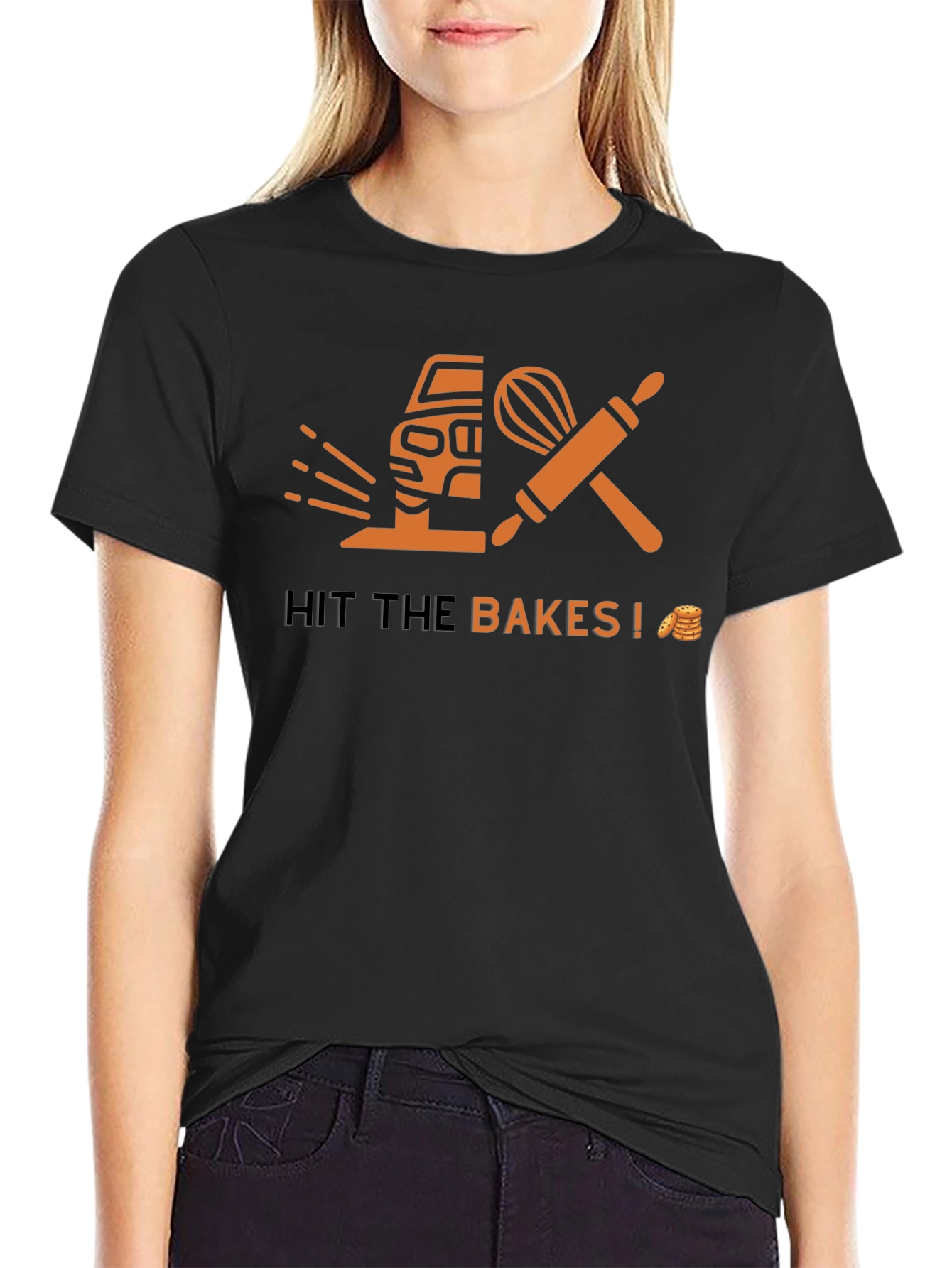 Hit the Bakes! Funny Car & Baking Pun T-Shirt