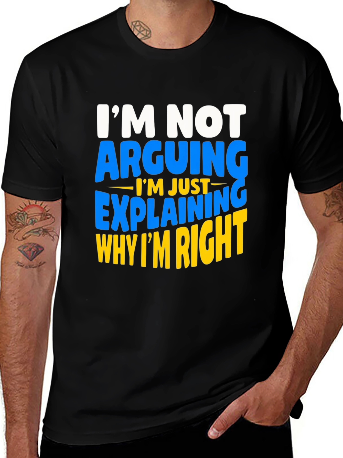 Funny Argument Explaining T-Shirt
