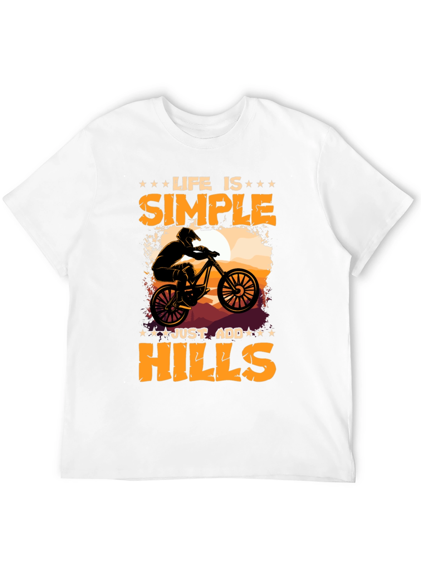 Life is Simple Add Hills T-Shirt