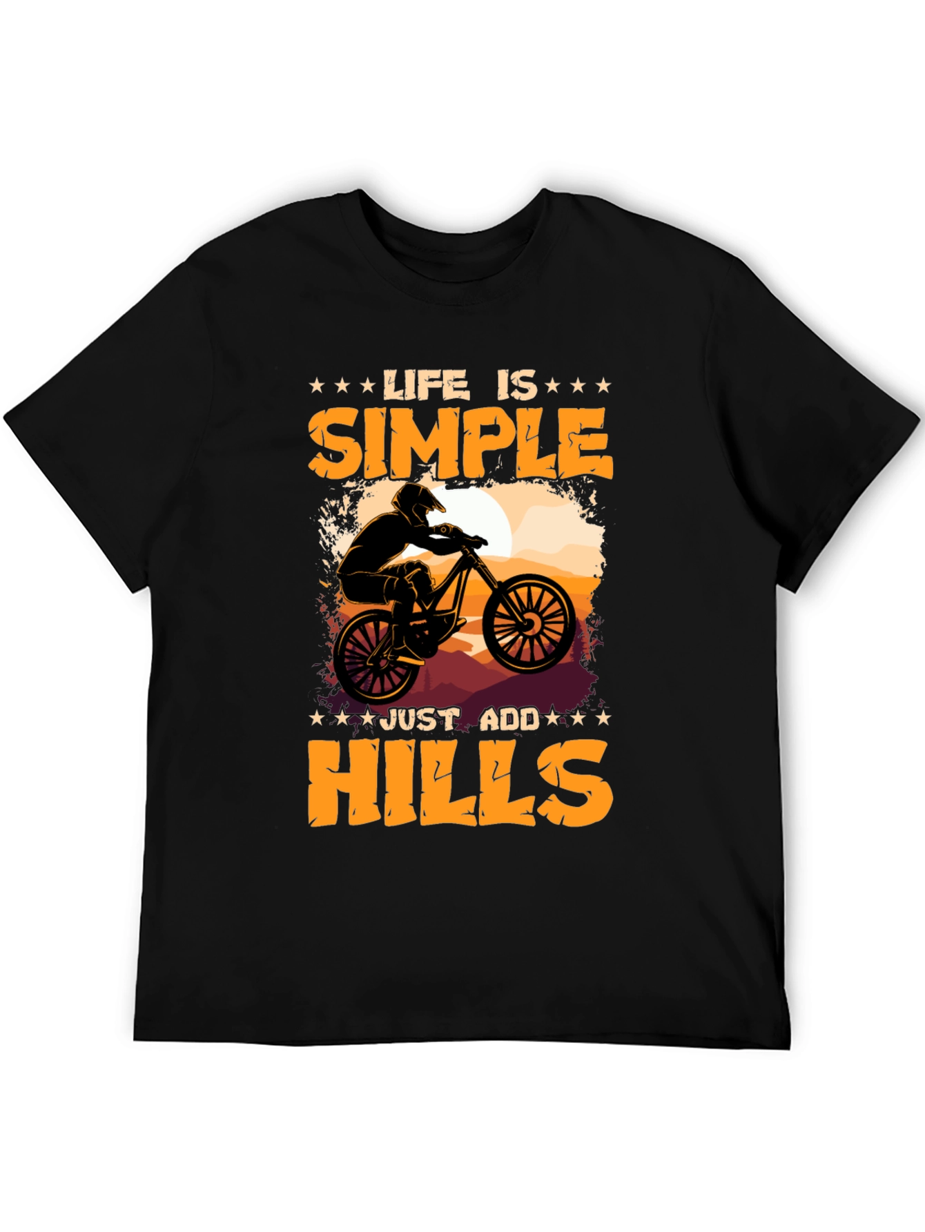 Life is Simple Add Hills T-Shirt