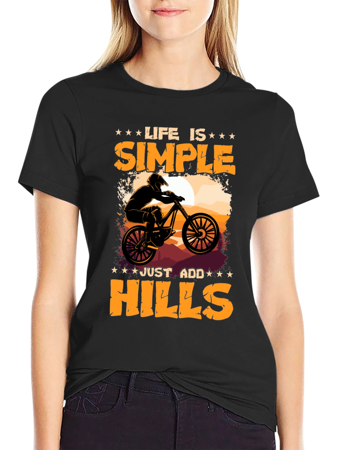 Life is Simple Add Hills T-Shirt