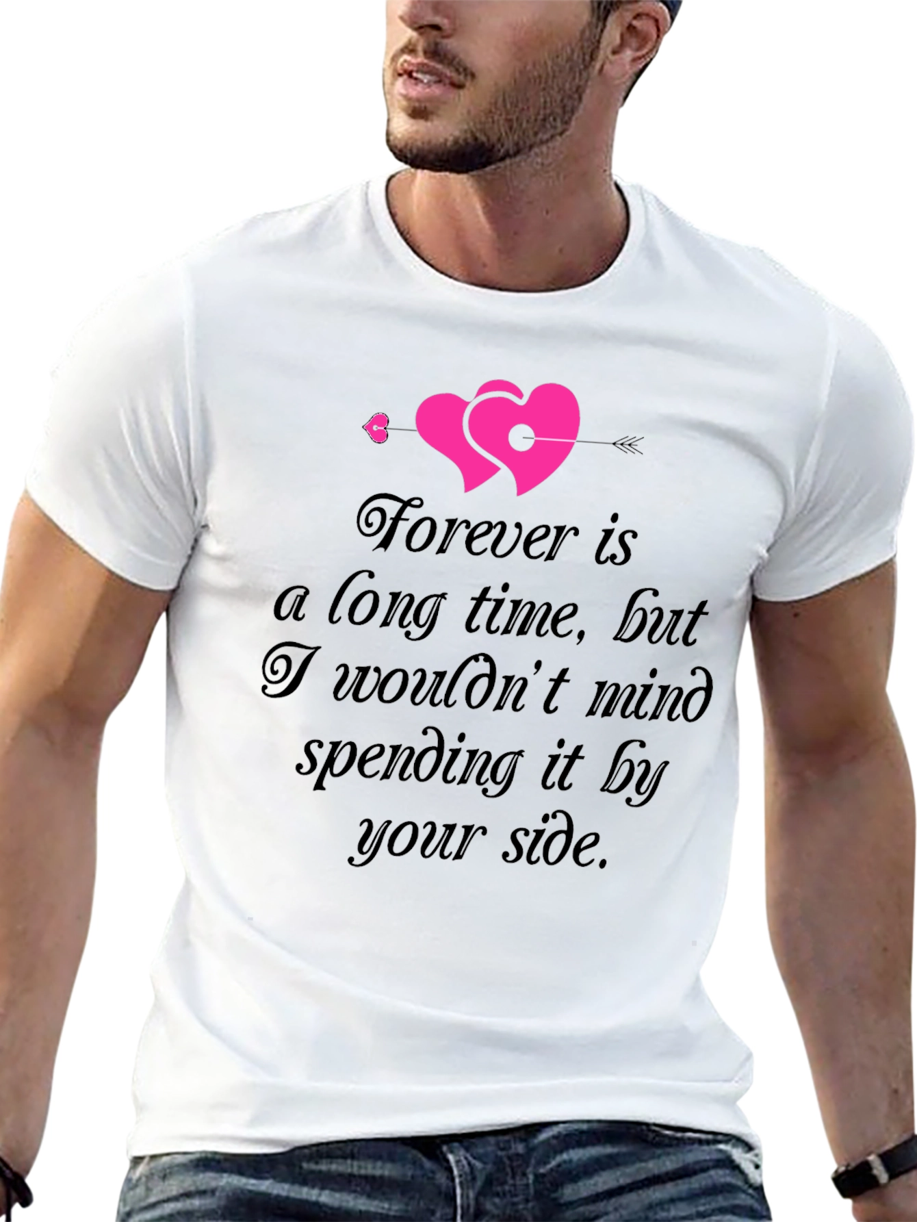 Forever Love T-Shirt Romantic Valentines Day Gift
