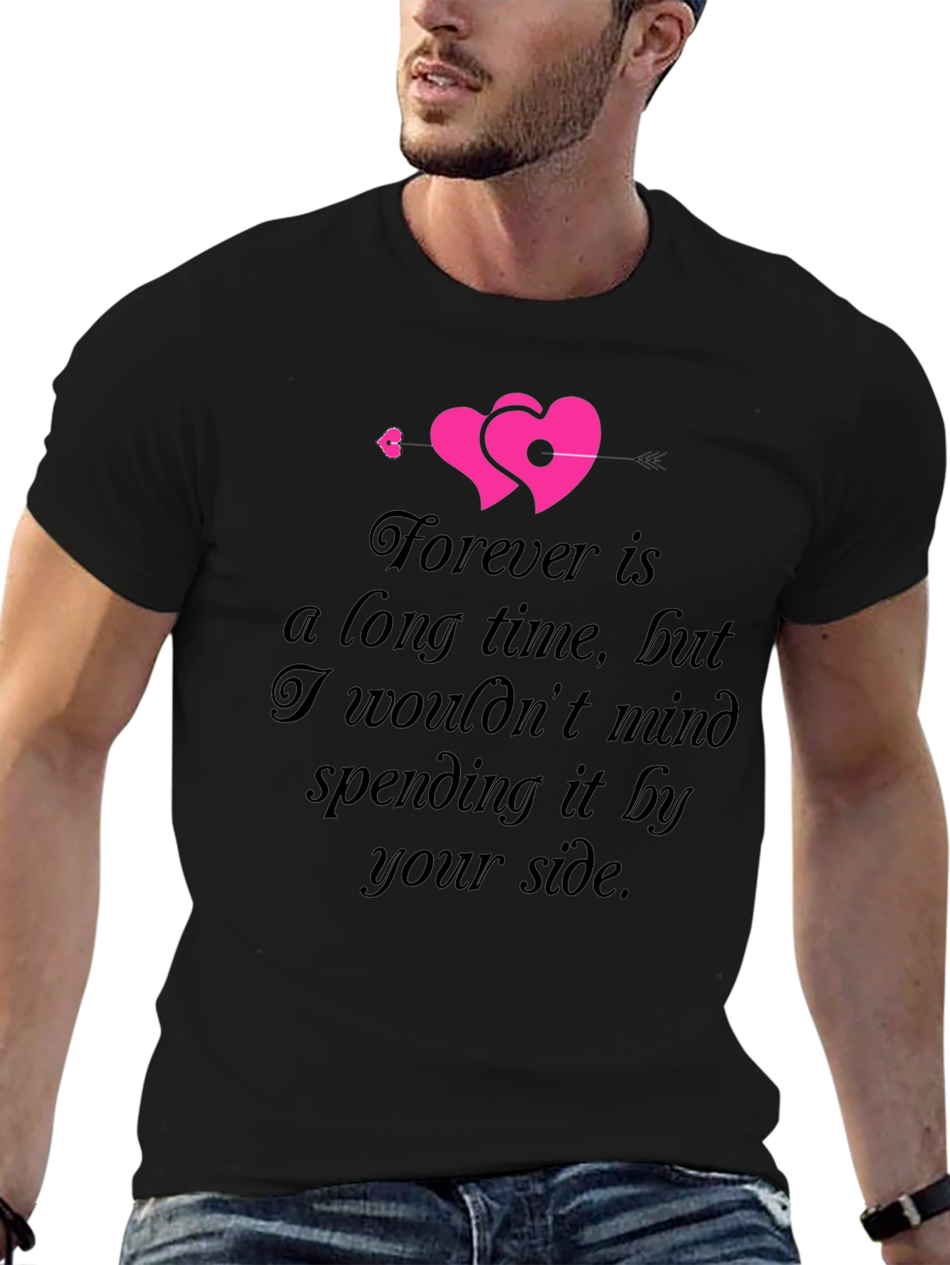 Forever Love T-Shirt Romantic Valentines Day Gift