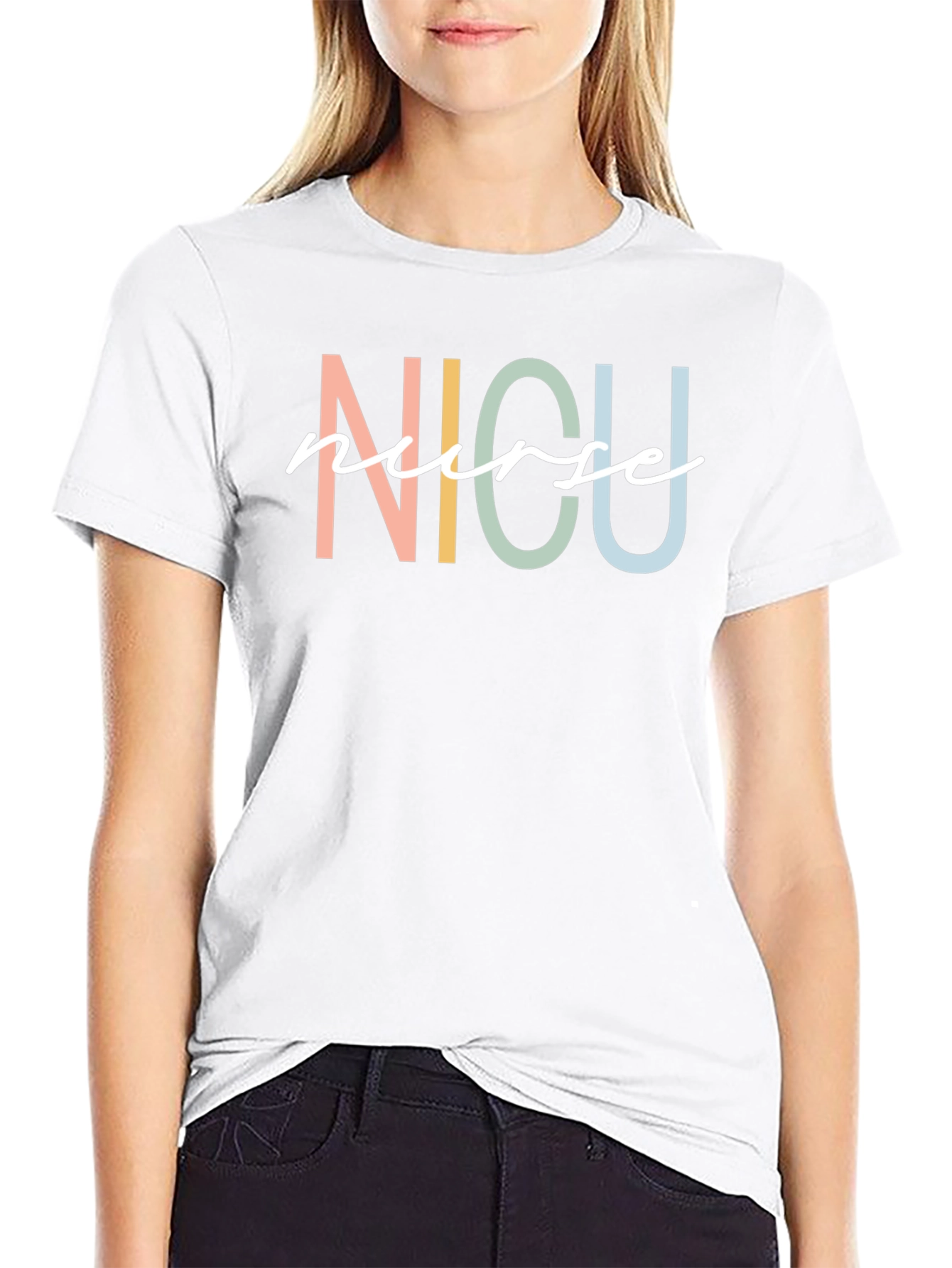 NICU Nurse Graphic Tee - Comfortable Cotton Blend