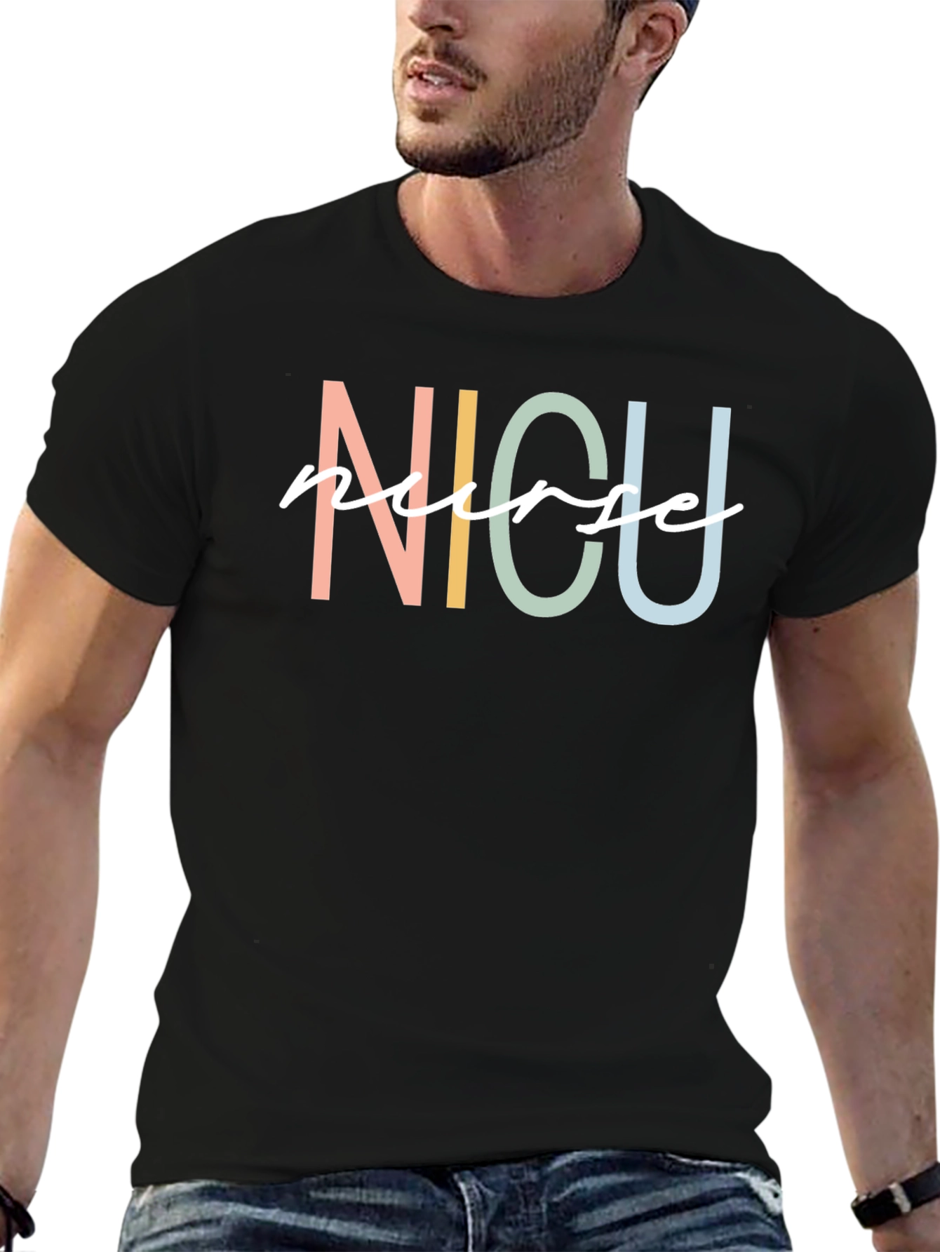 NICU Nurse Graphic Tee - Comfortable Cotton Blend