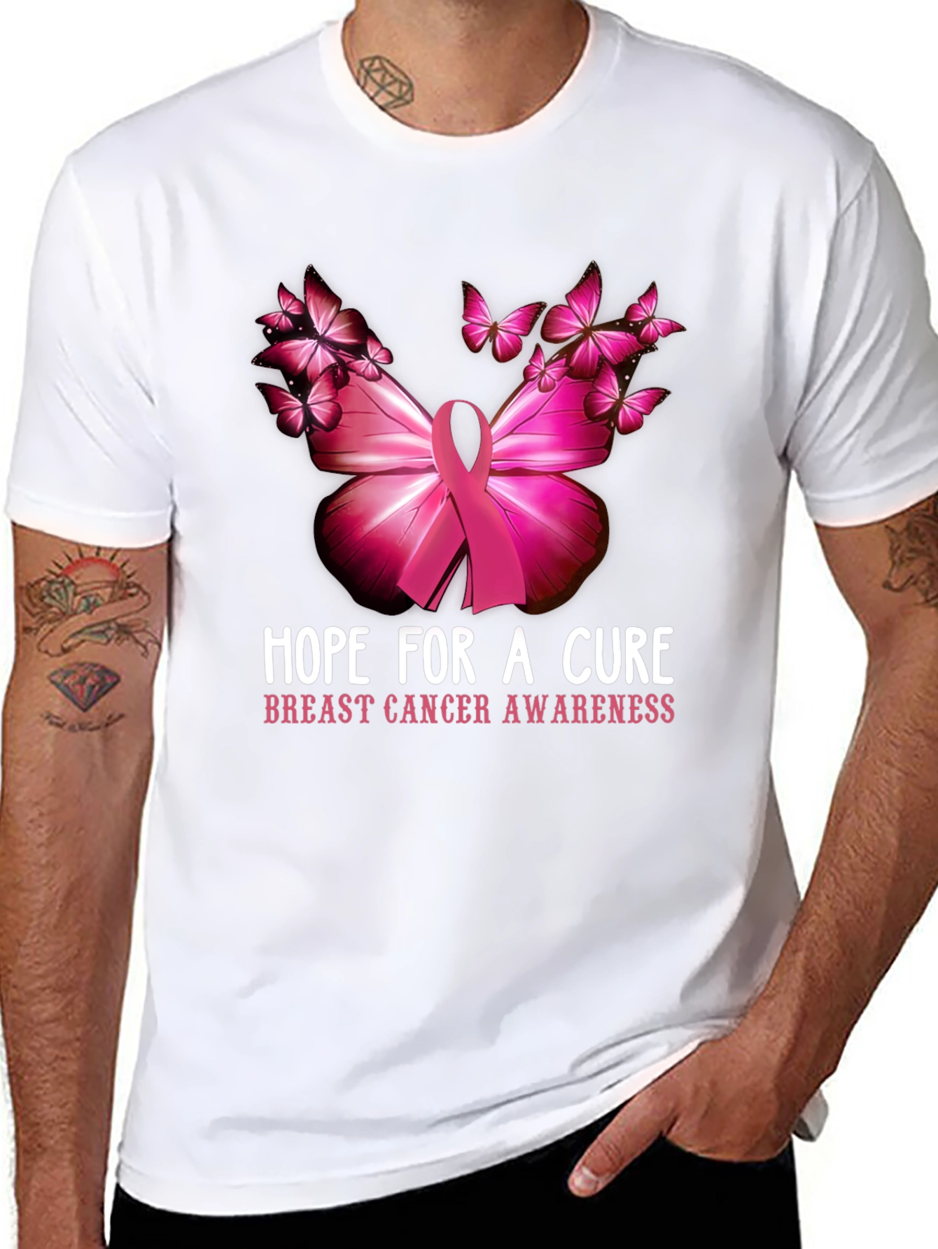 Breast Cancer Awareness Hope for a Cure T-Shirt