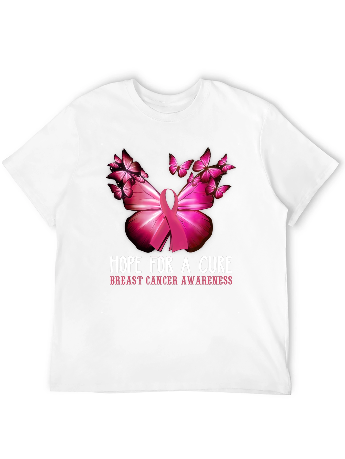 Breast Cancer Awareness Hope for a Cure T-Shirt