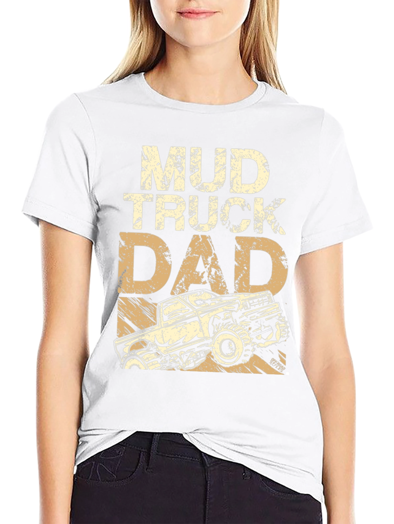 Mud Truck Dad Graphic T-Shirt - Off-Road Gift