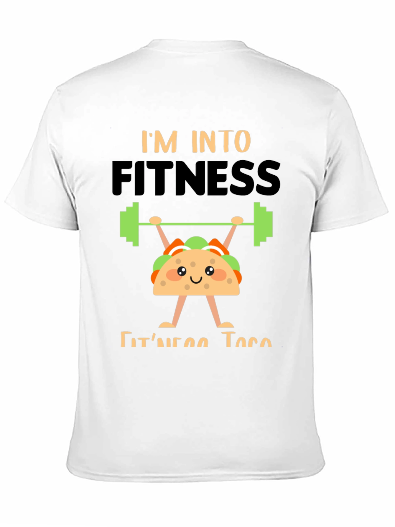 Fitness Taco Graphic Tee - Black
