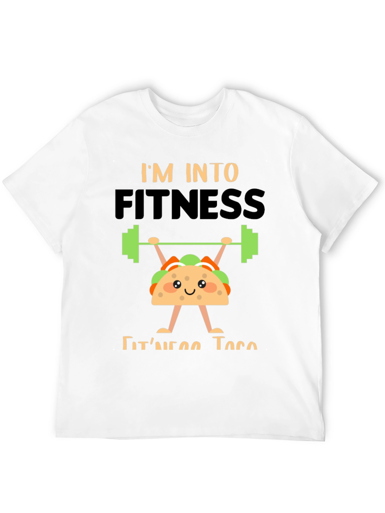 Fitness Taco Graphic Tee - Black