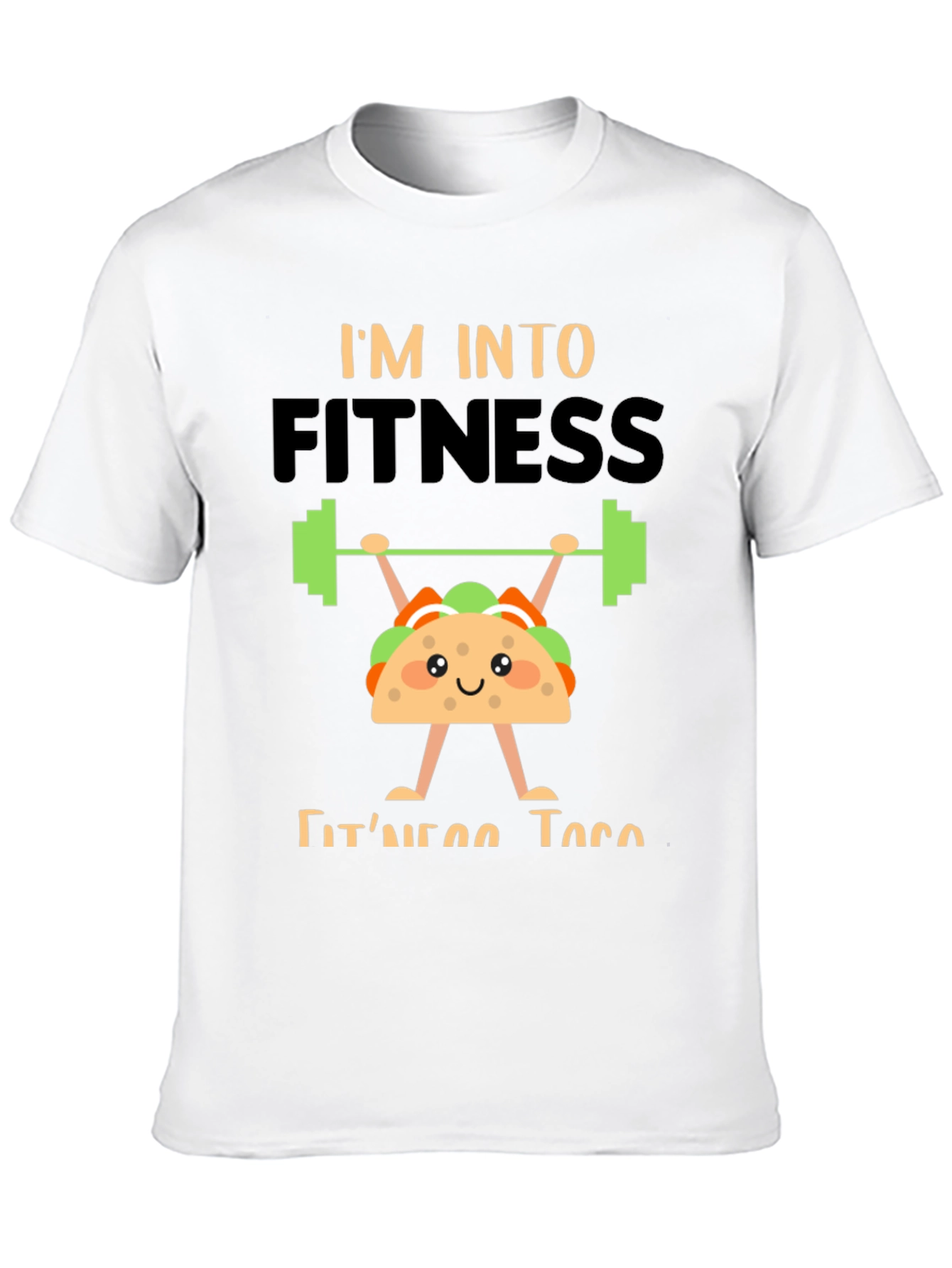 Fitness Taco Graphic Tee - Black
