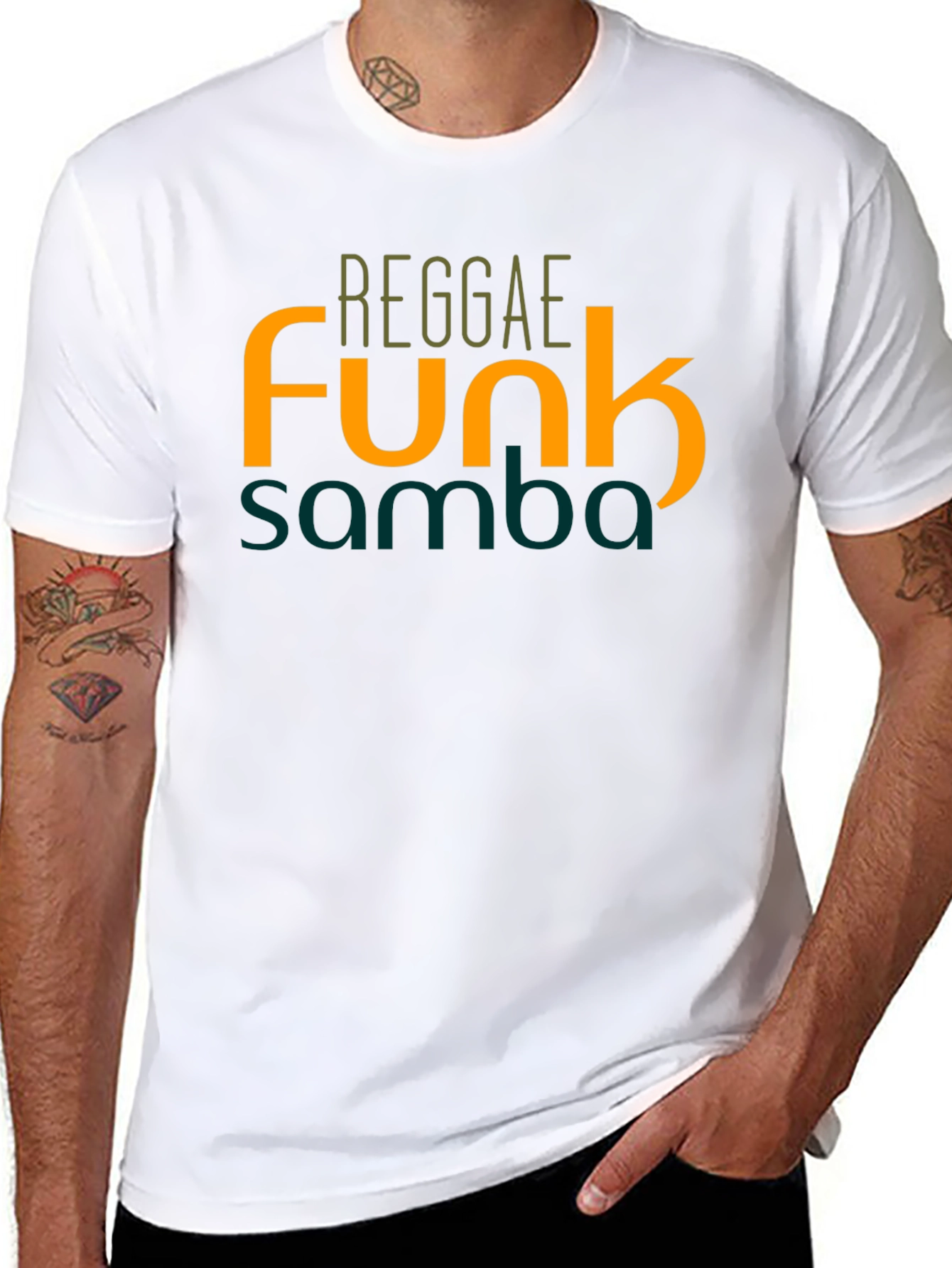 Reggae Funk Samba Black T-Shirt