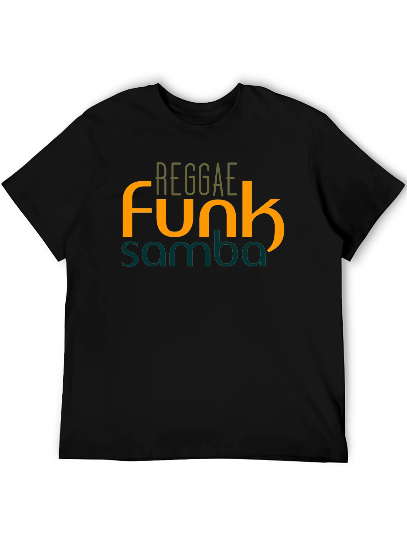 Reggae Funk Samba Black T-Shirt