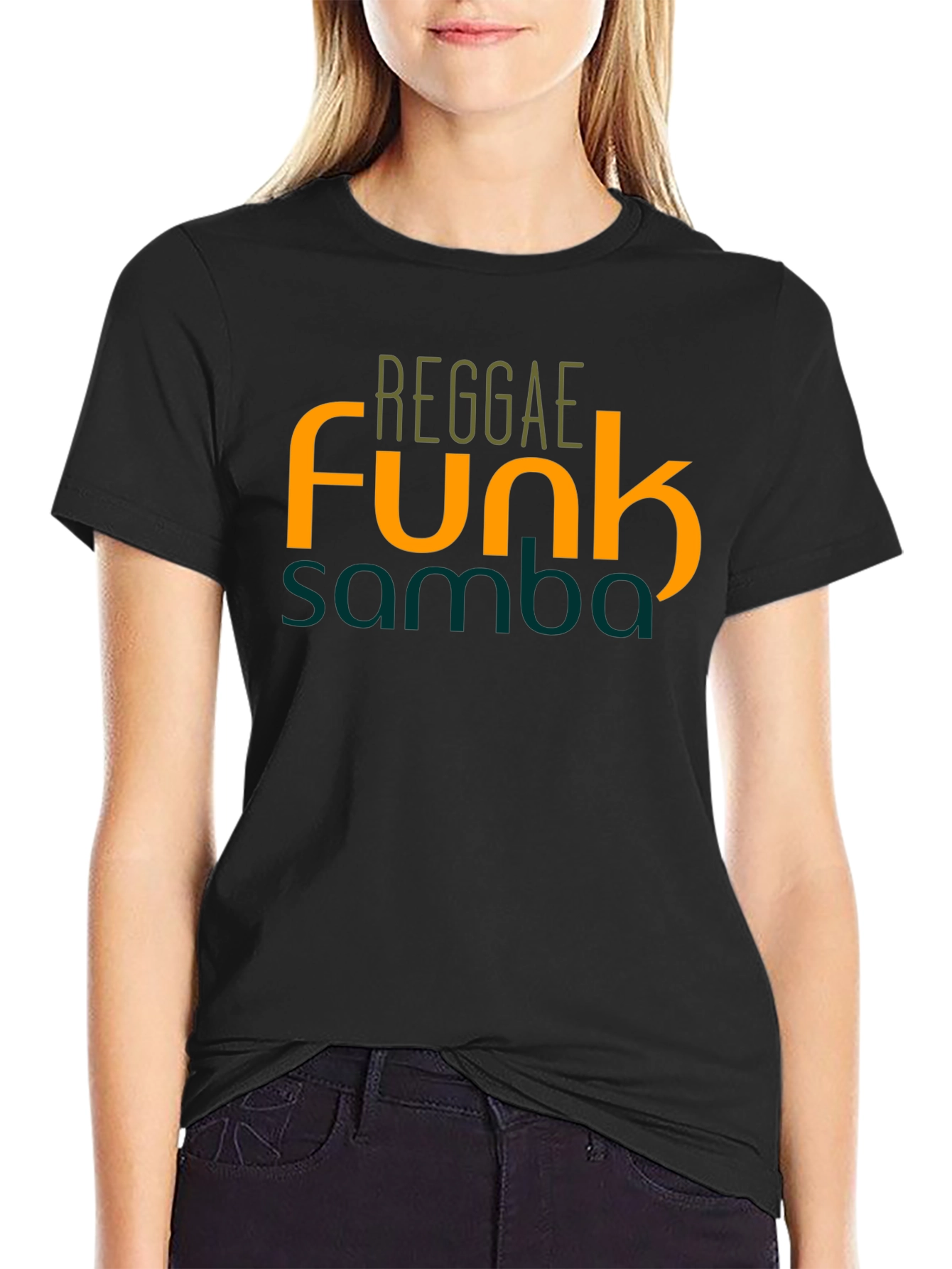 Reggae Funk Samba Black T-Shirt