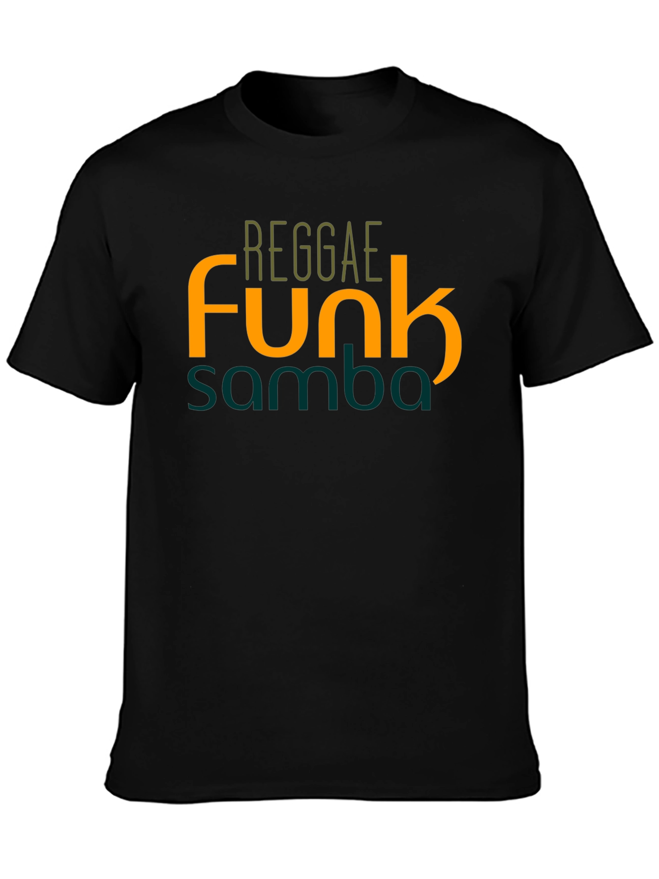 Reggae Funk Samba Black T-Shirt