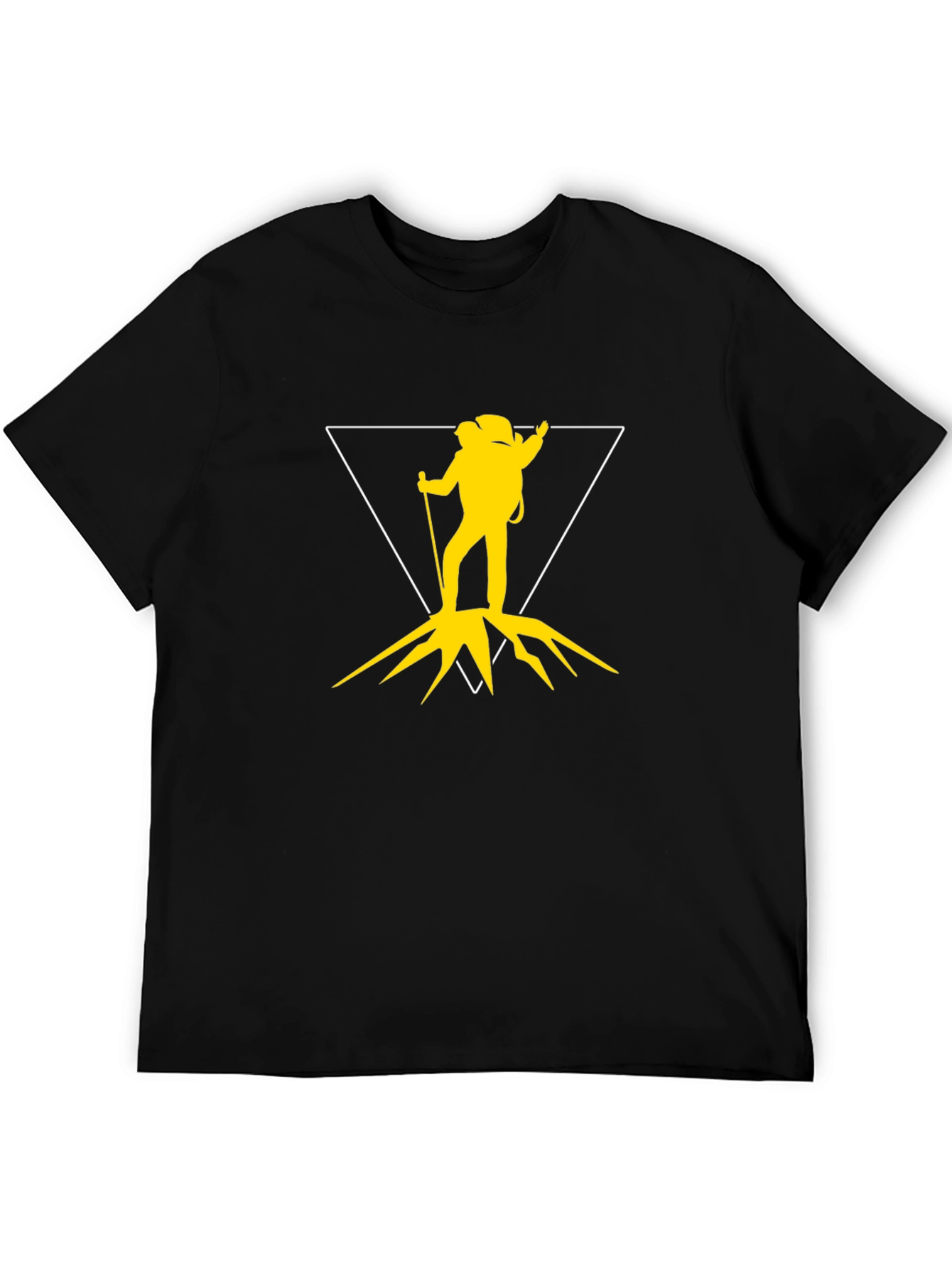 Hiker Graphic T-Shirt - Black