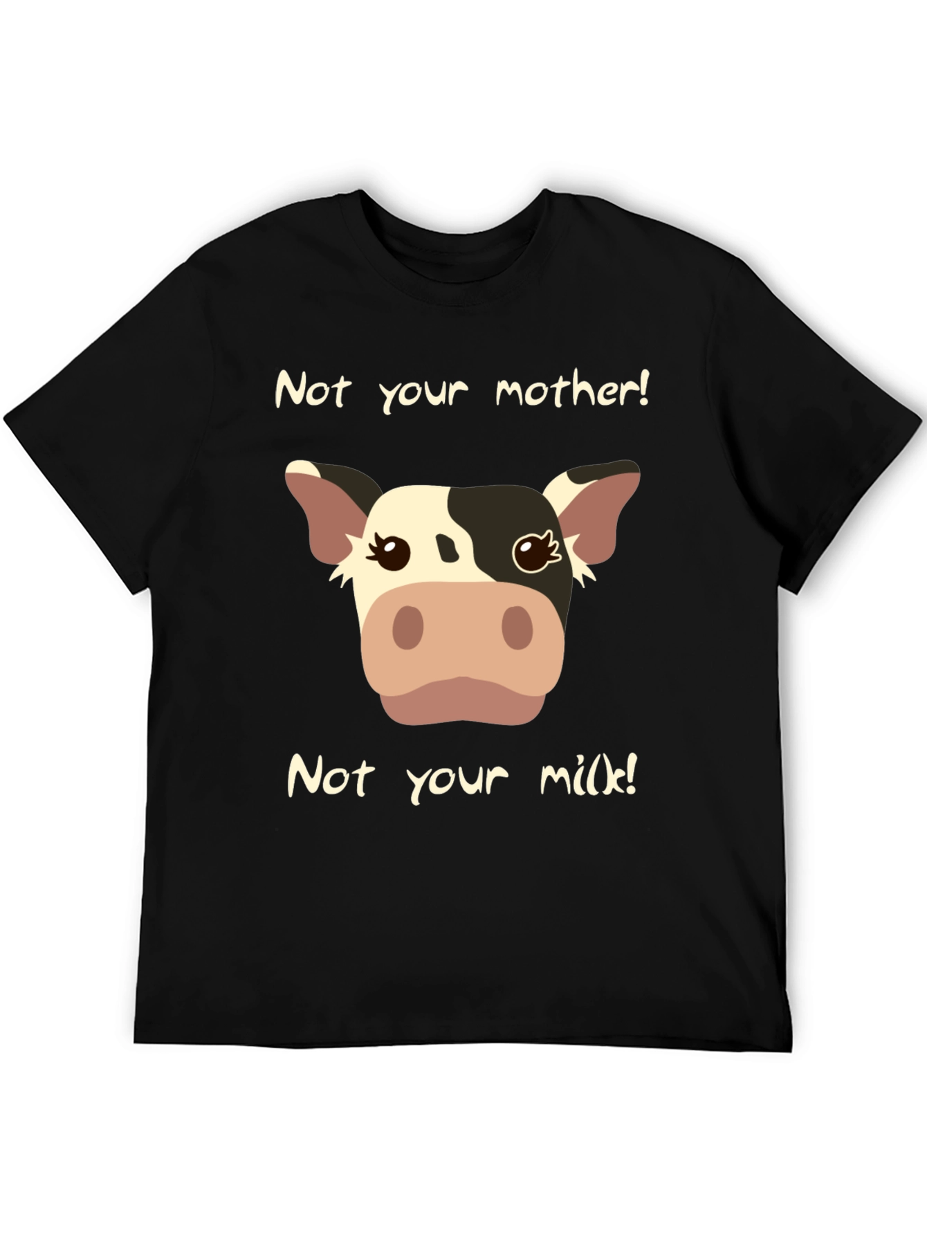 Vegan Cow Graphic T-Shirt