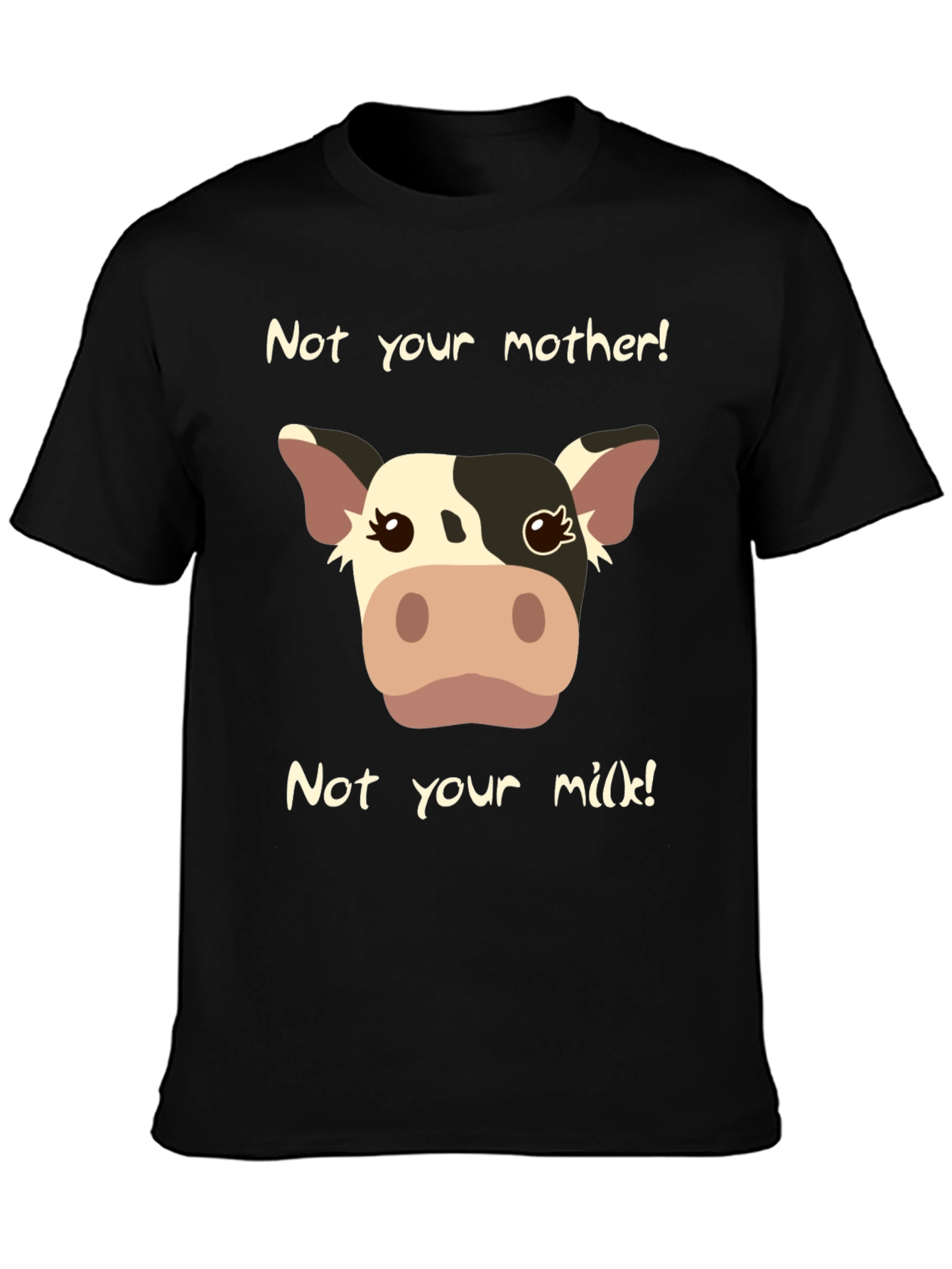 Vegan Cow Graphic T-Shirt