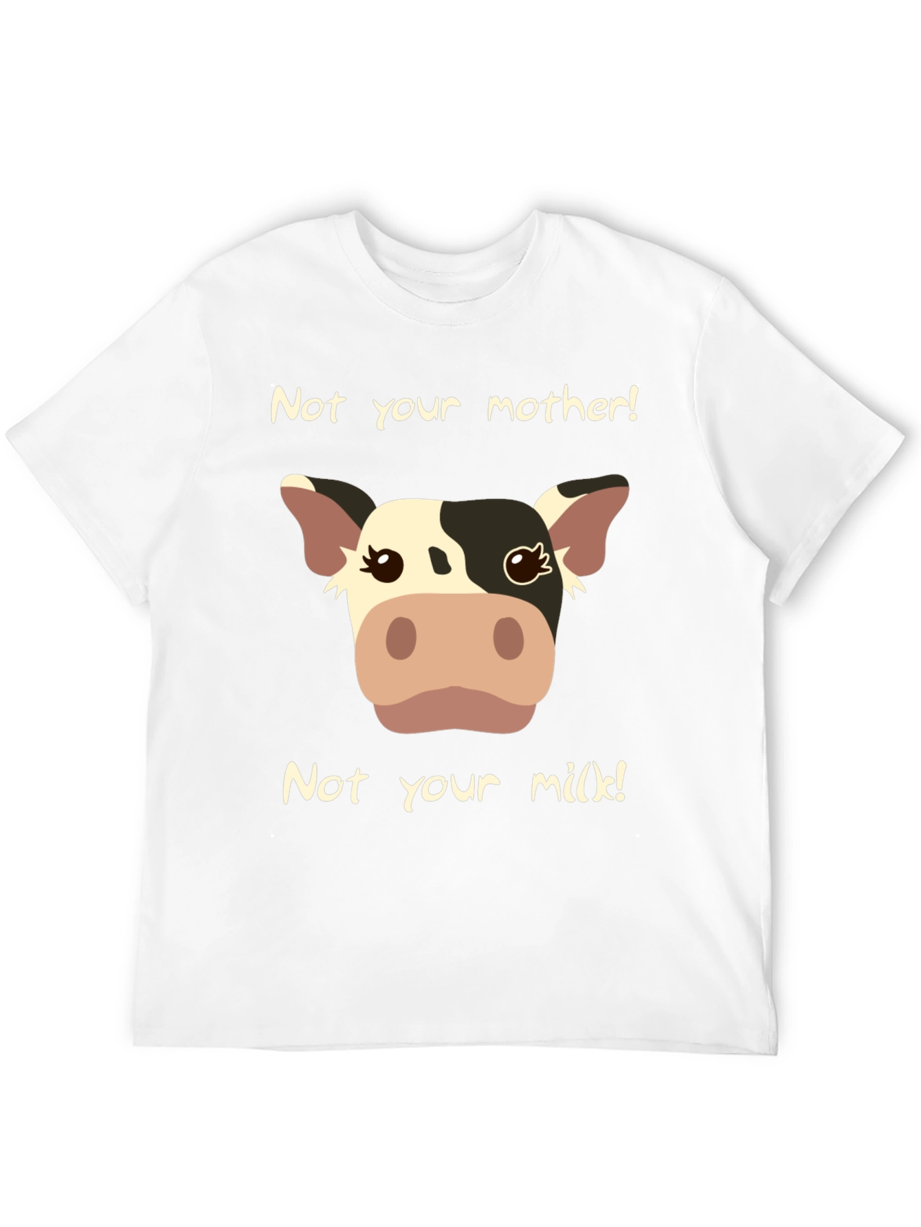 Vegan Cow Graphic T-Shirt