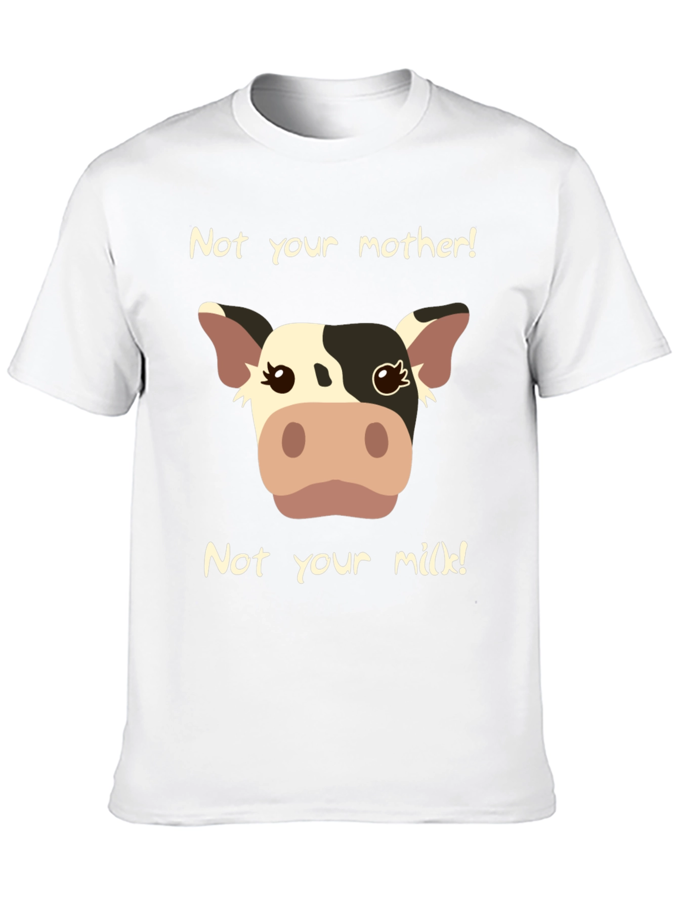 Vegan Cow Graphic T-Shirt
