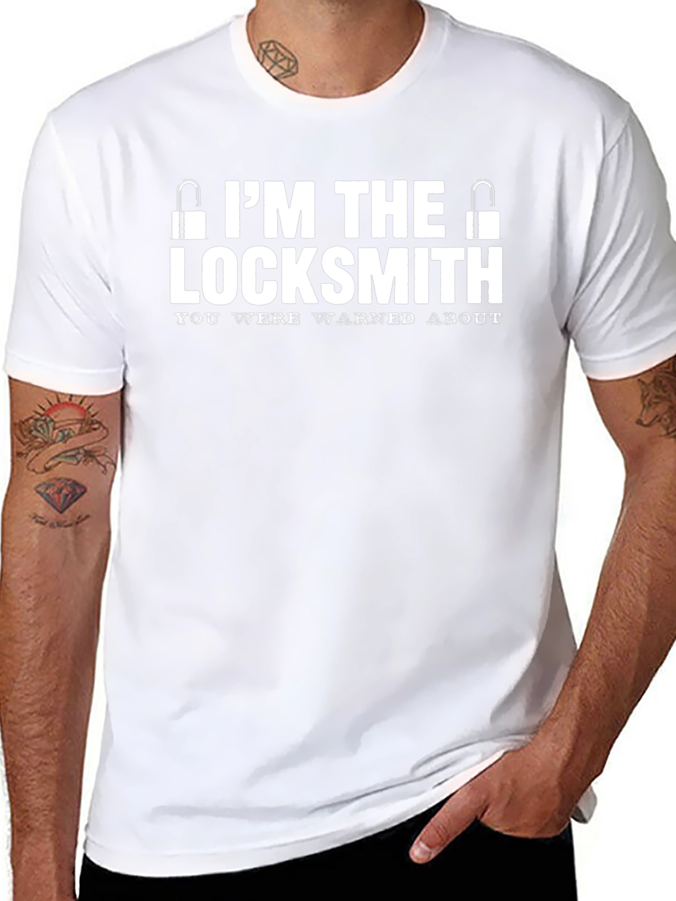Im the Locksmith T-Shirt Funny Job Tee