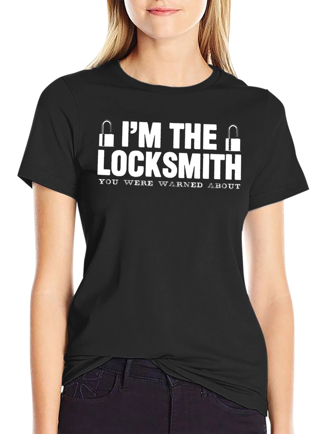 Im the Locksmith T-Shirt Funny Job Tee
