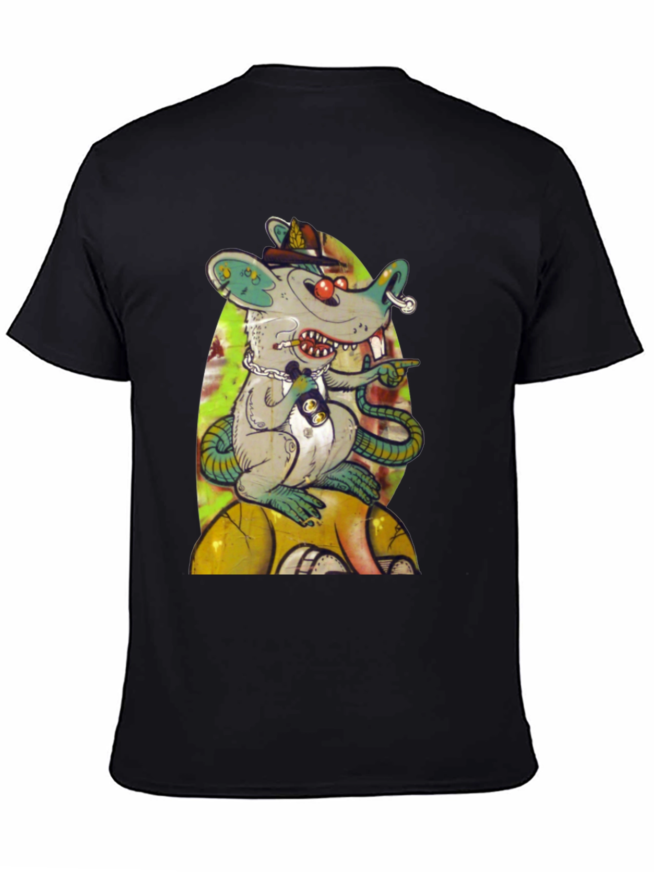 Rat Graffiti Art T-Shirt - Unique Design