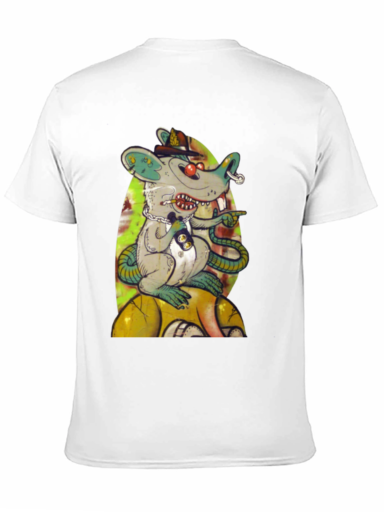 Rat Graffiti Art T-Shirt - Unique Design