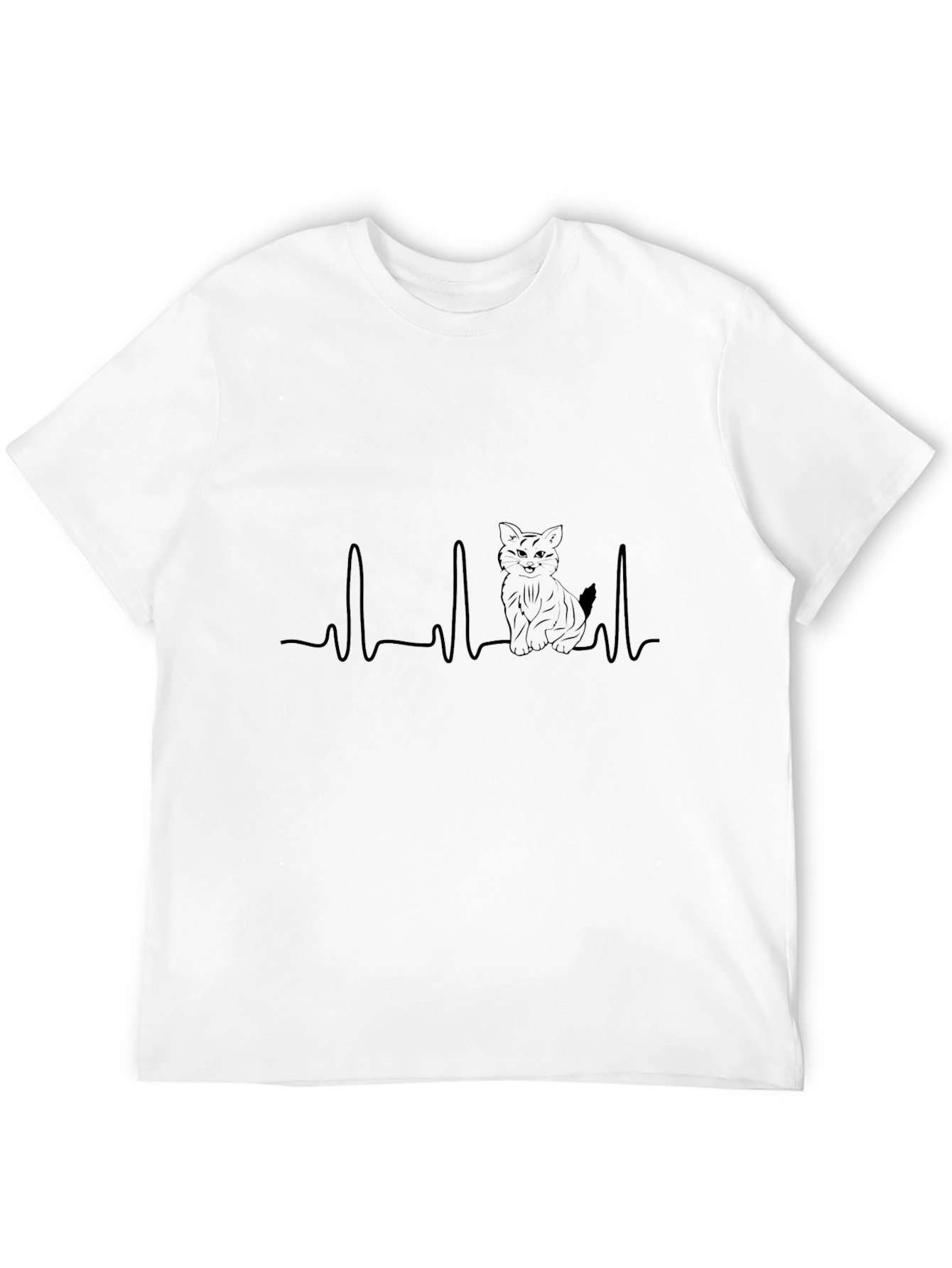 Cat Heartbeat T-Shirt