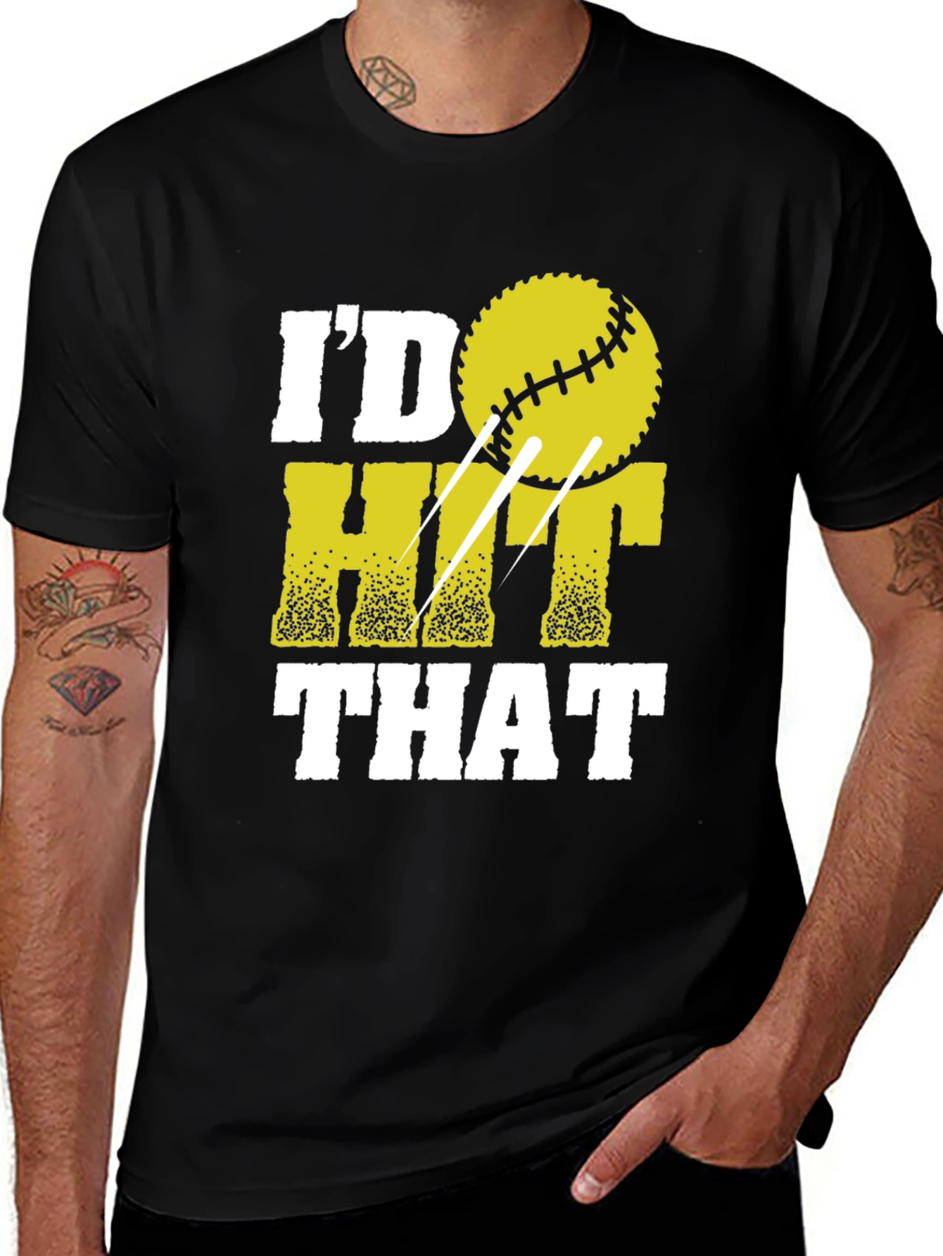 Id Hit That Softball T-Shirt
