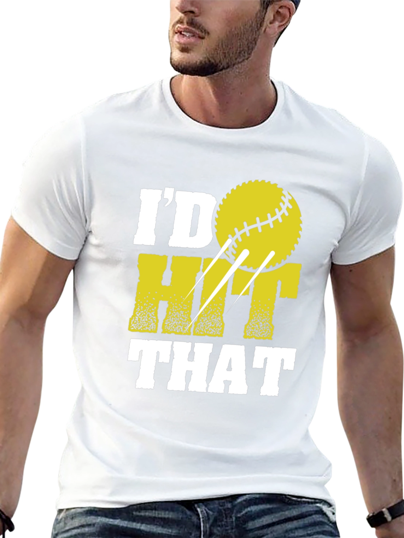 Id Hit That Softball T-Shirt