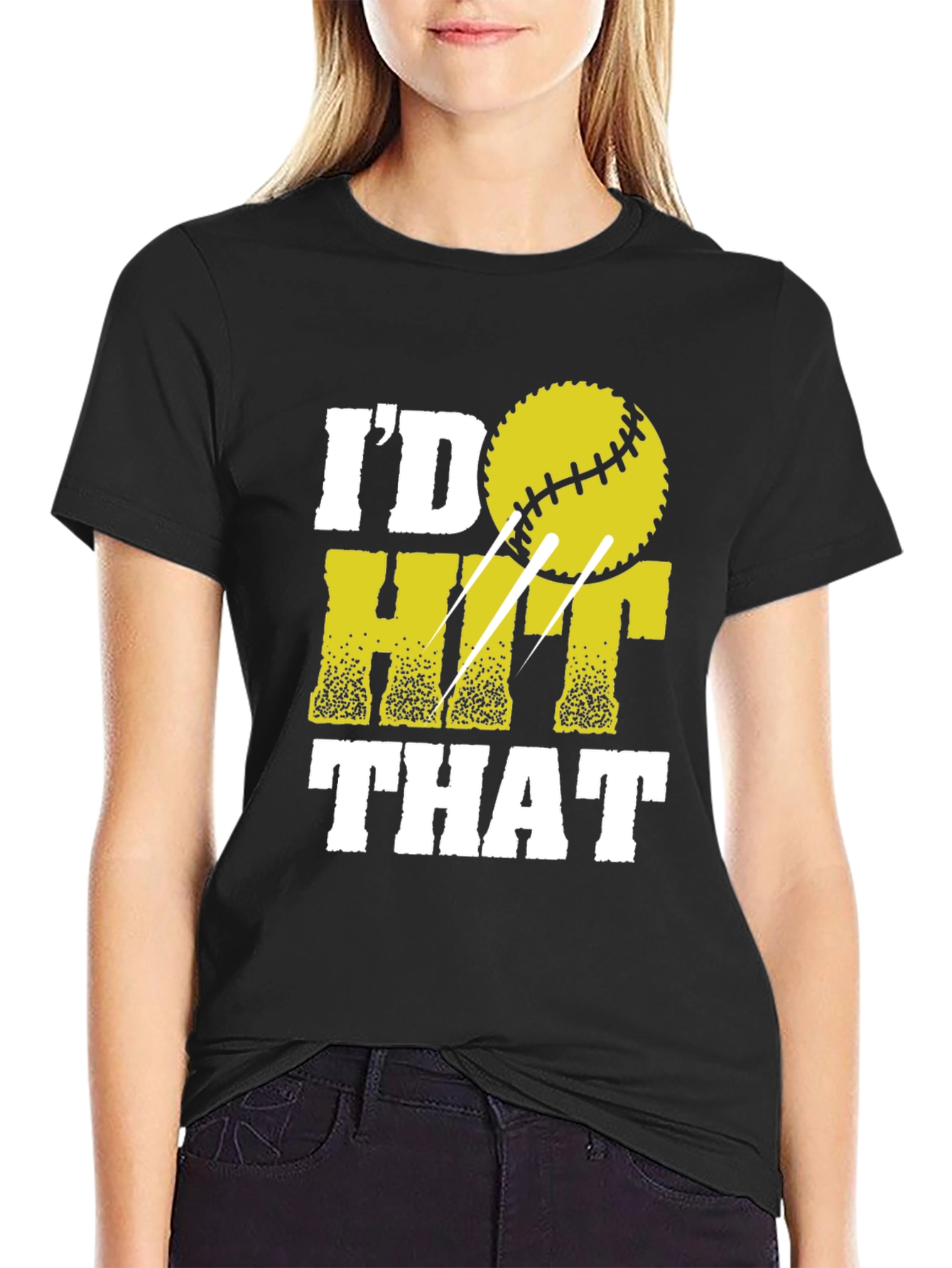 Id Hit That Softball T-Shirt