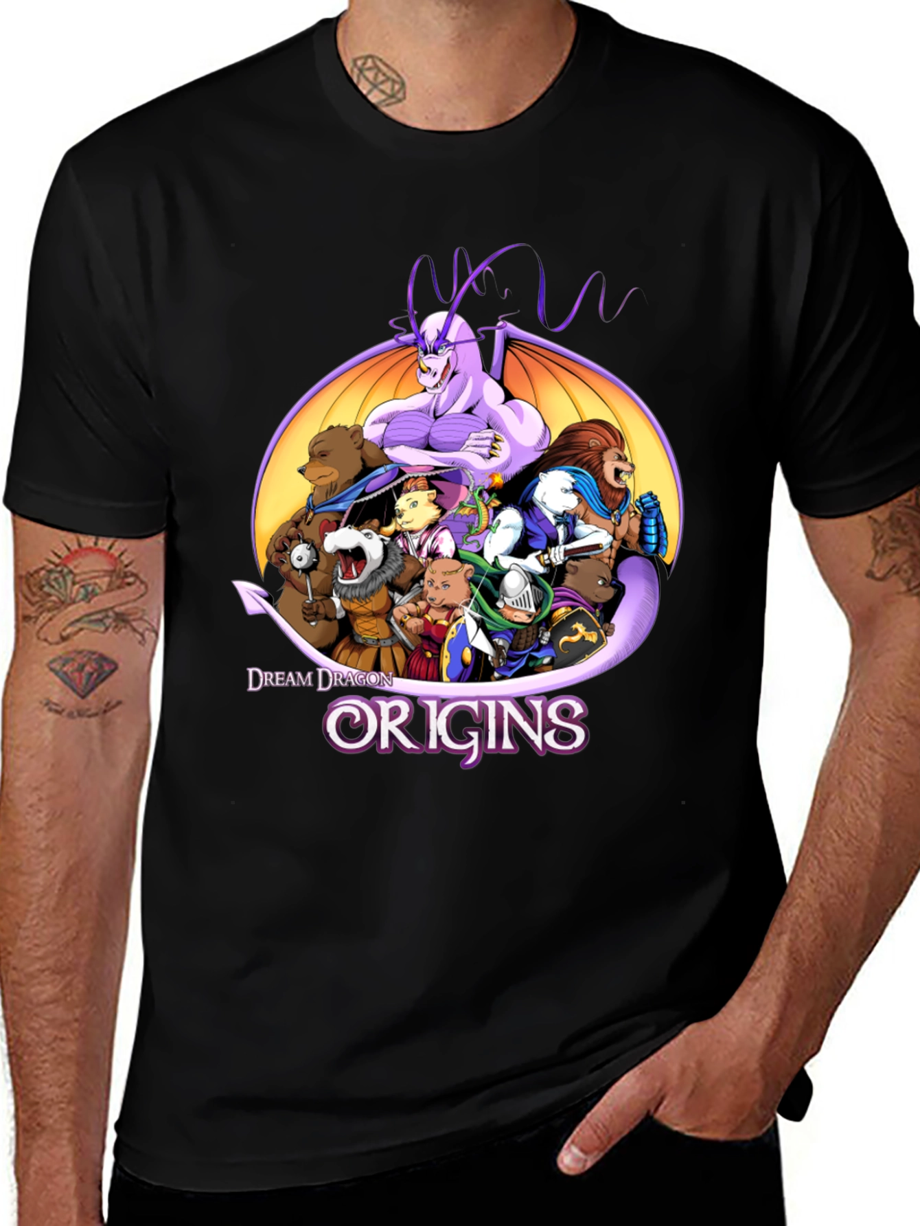 Dream Dragon Origins Graphic T-Shirt