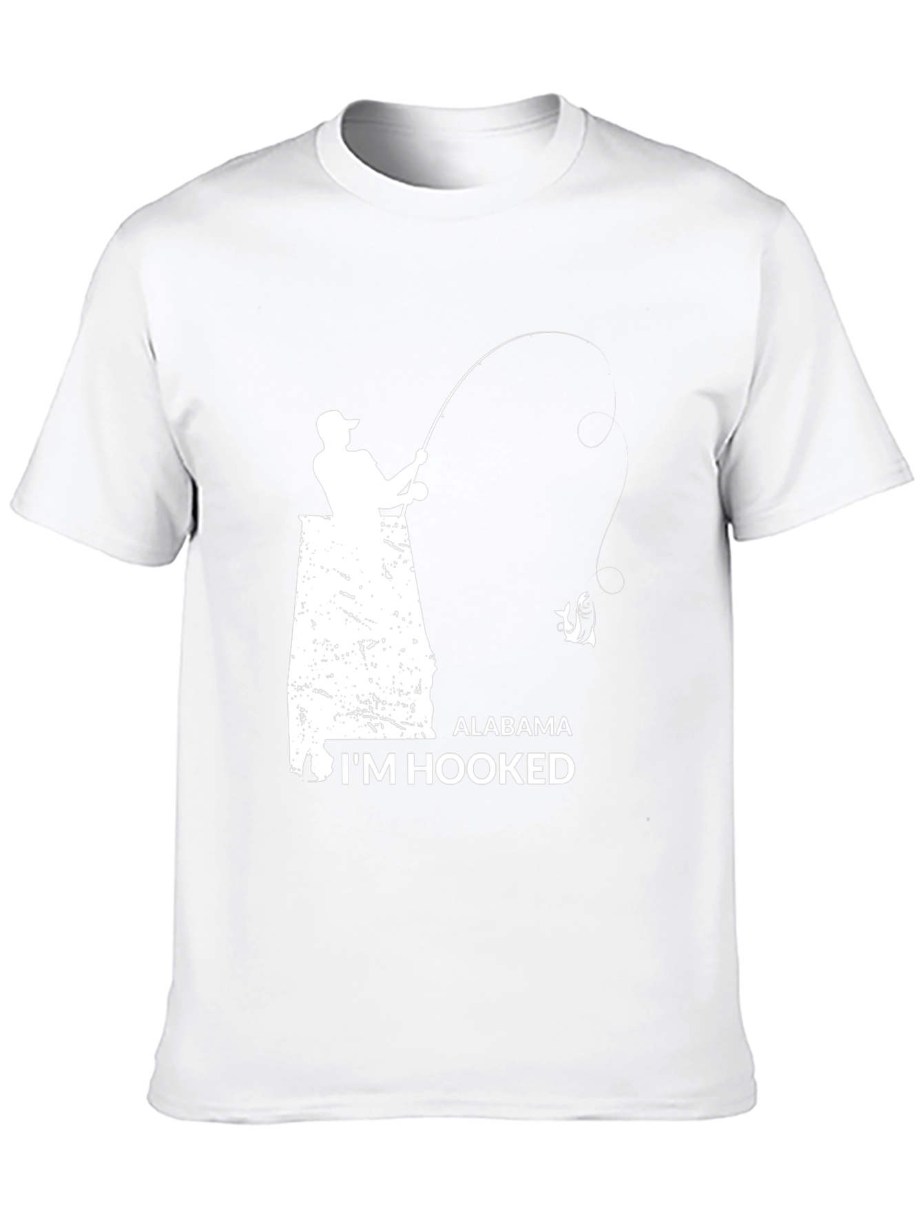 Alabama Fishing T-Shirt - Im Hooked