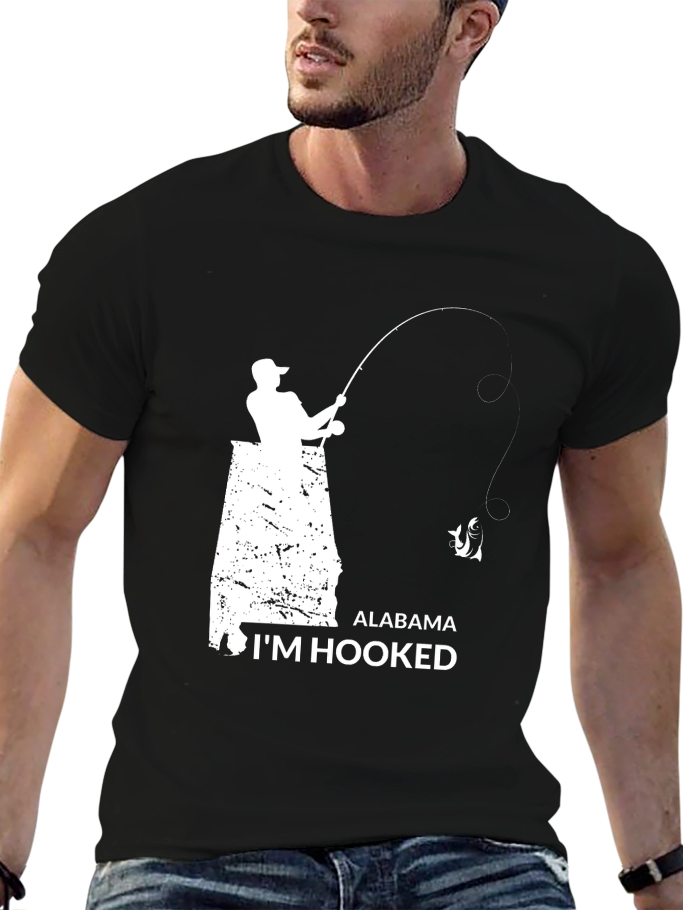 Alabama Fishing T-Shirt - Im Hooked