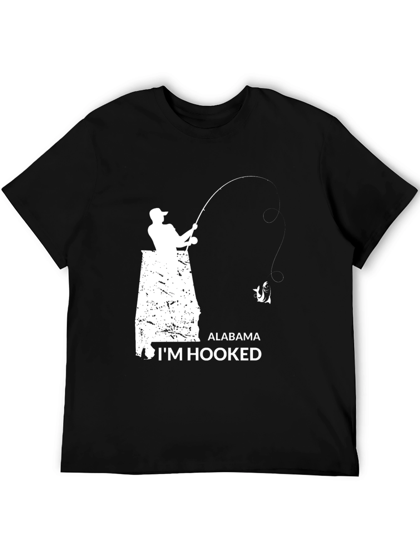 Alabama Fishing T-Shirt - Im Hooked