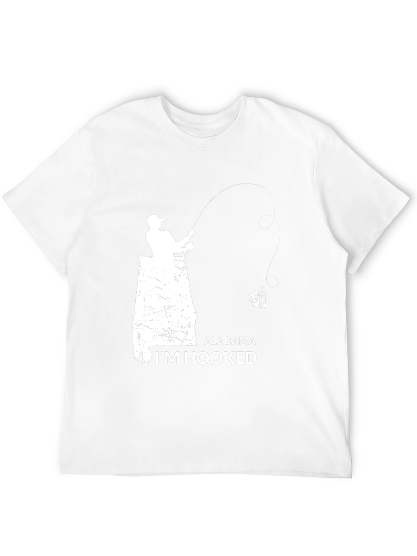 Alabama Fishing T-Shirt - Im Hooked