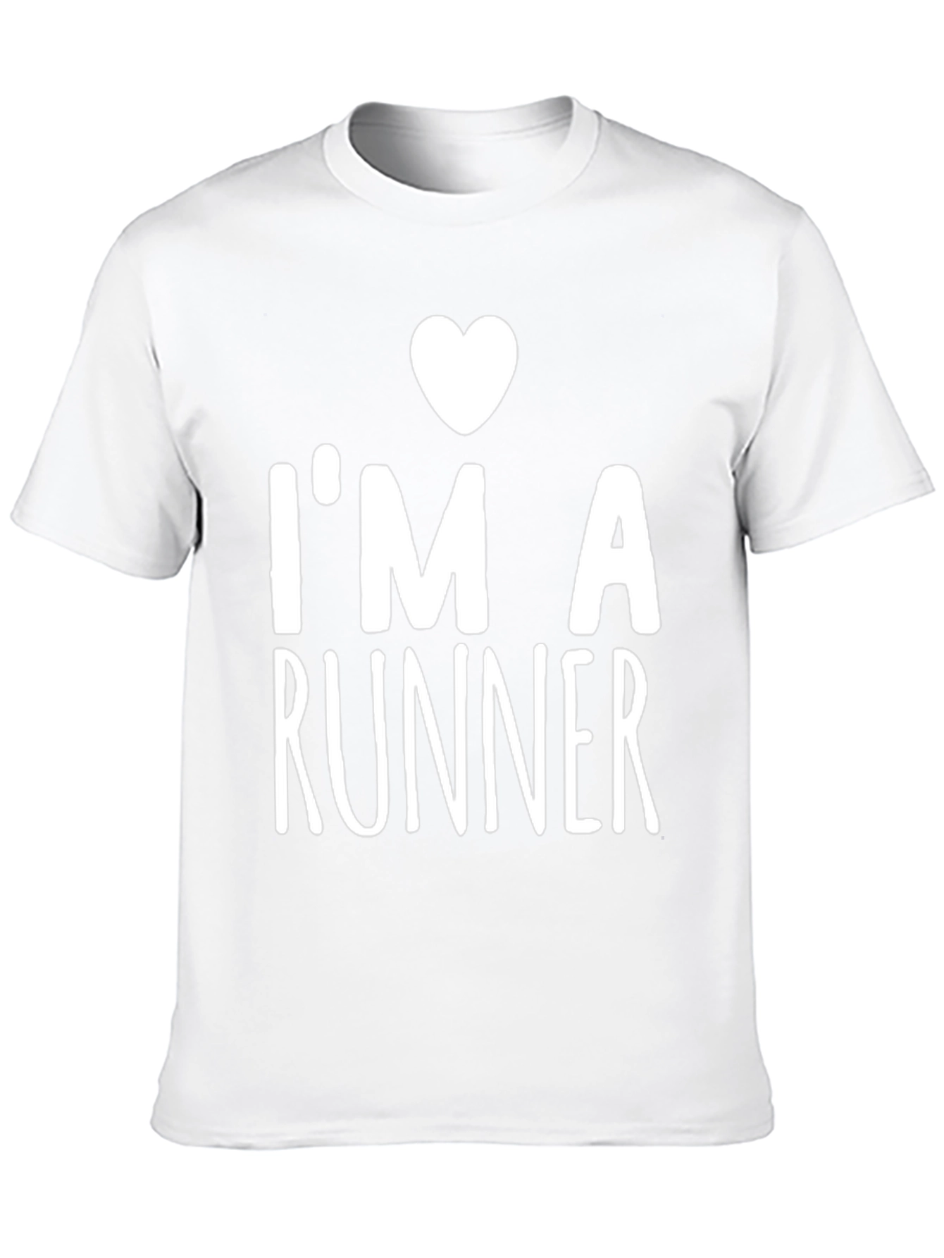 I Heart Runner Black T-Shirt
