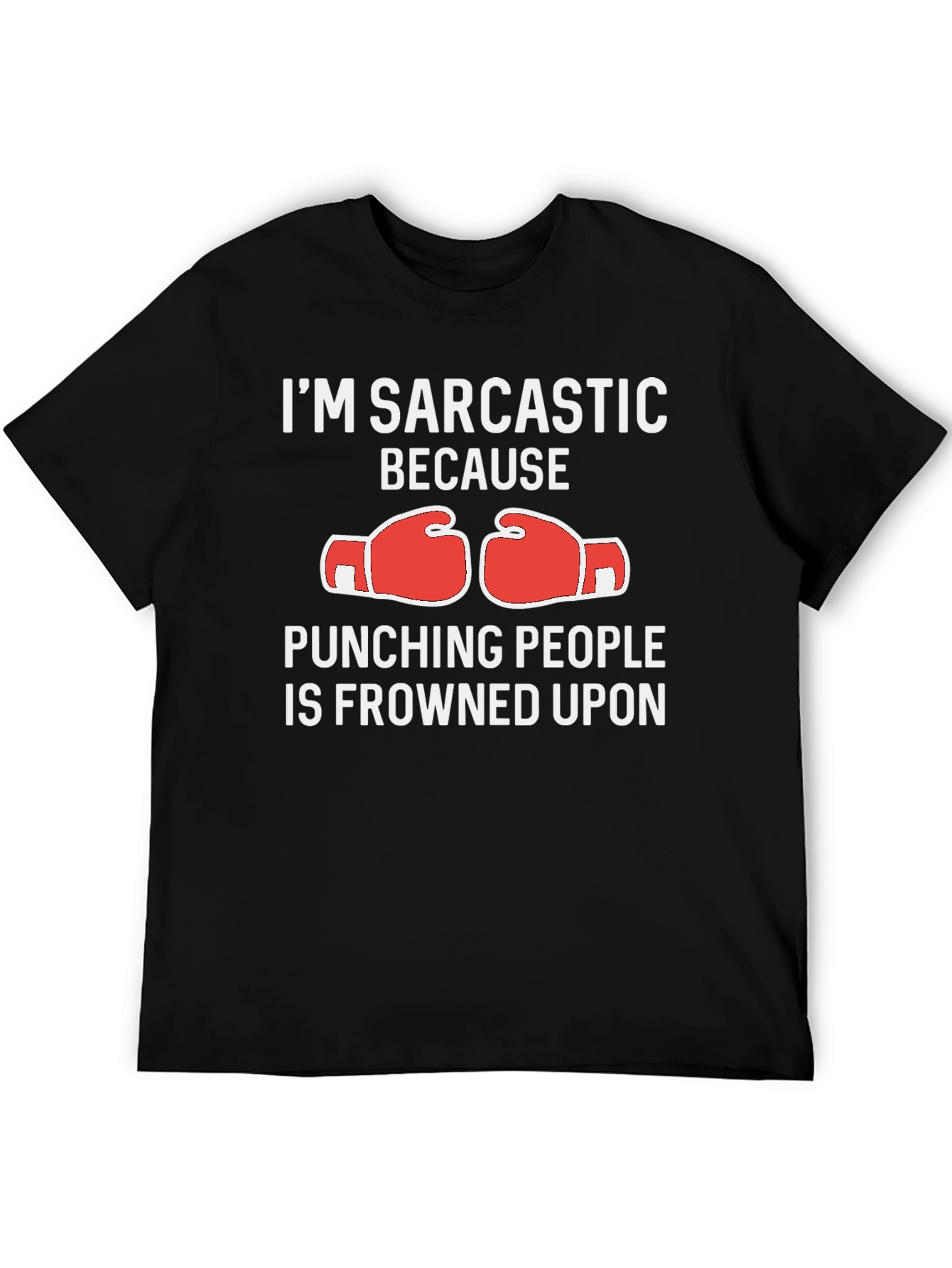 Sarcastic Punching People T-Shirt