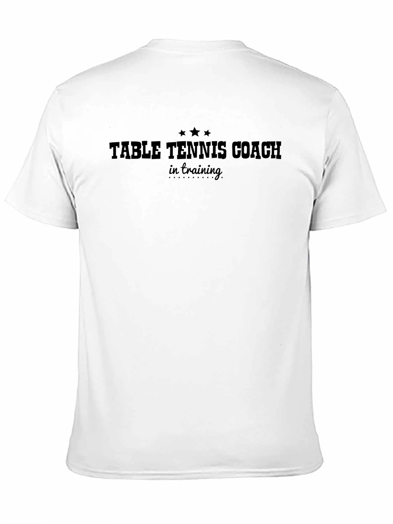 Table Tennis Coach in Training T-Shirt