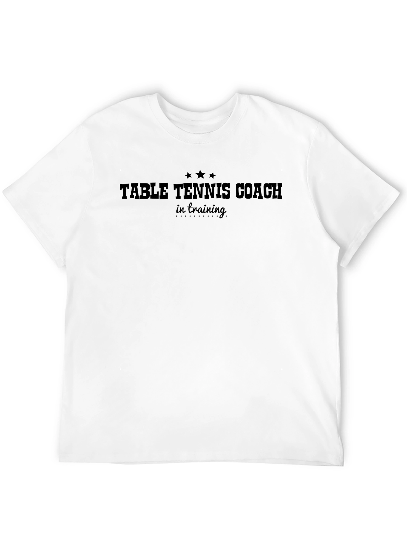 Table Tennis Coach in Training T-Shirt