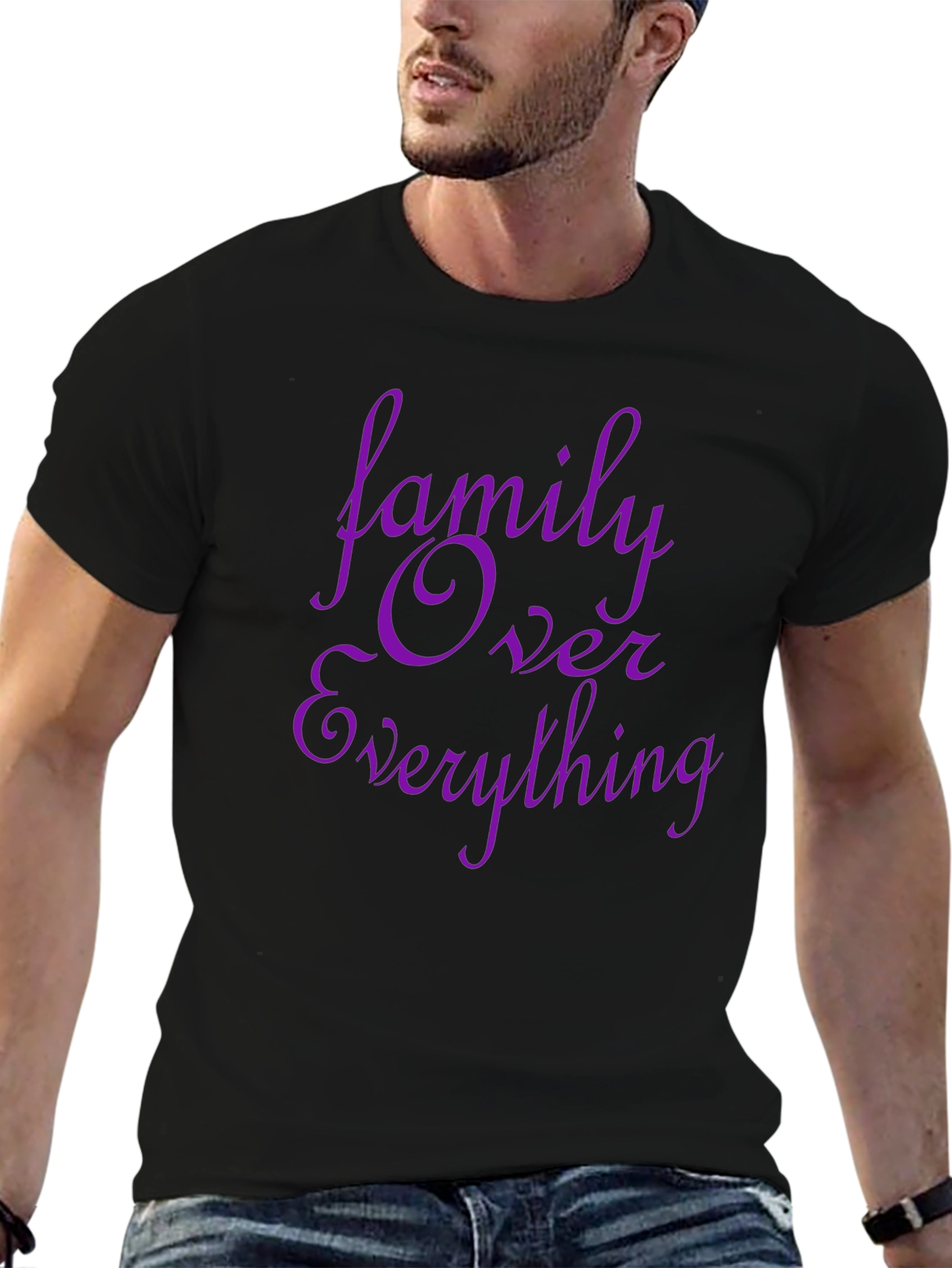 Family Over Everything Graphic T-Shirt