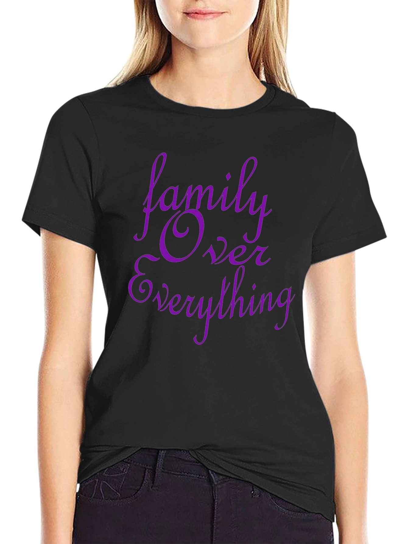 Family Over Everything Graphic T-Shirt